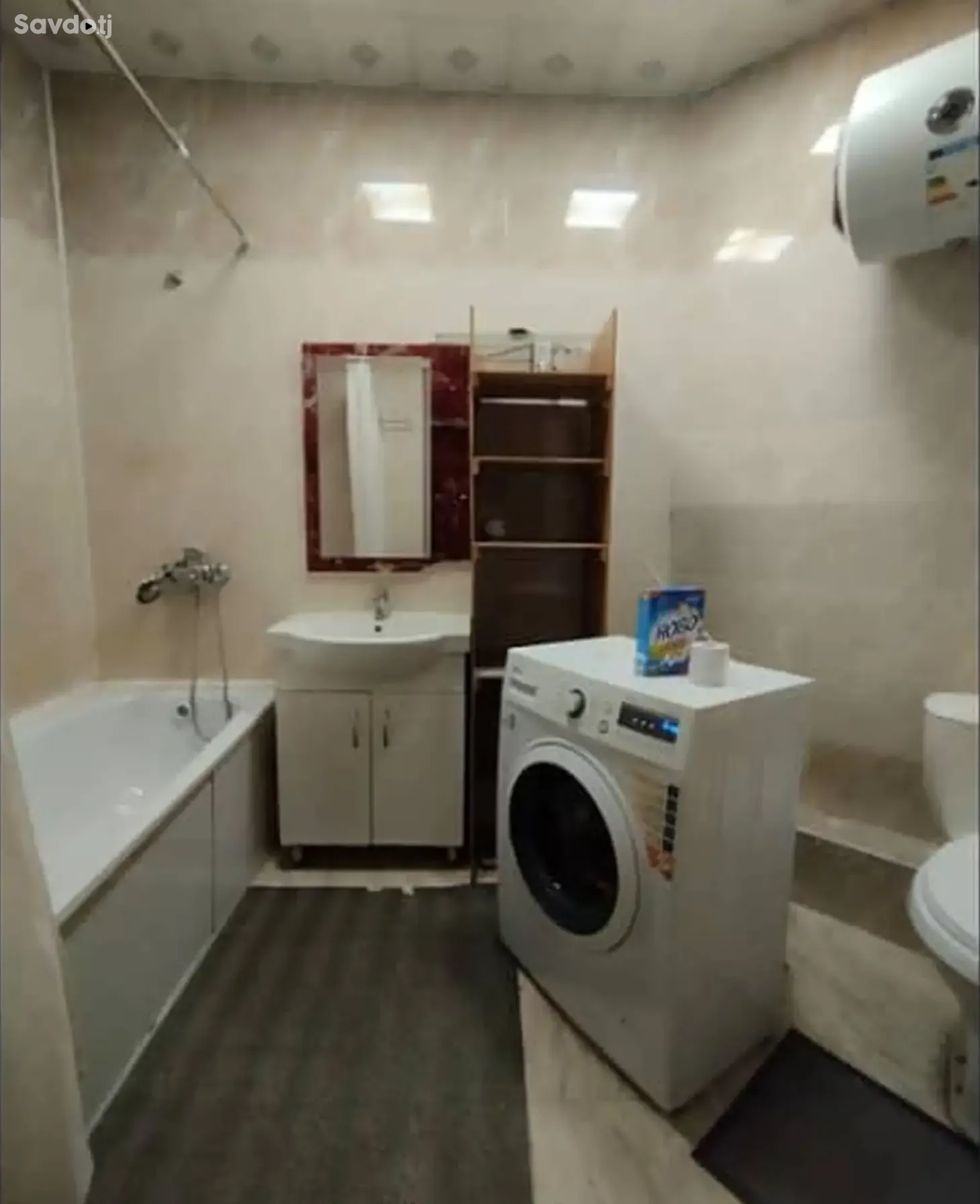 2-комн. квартира, 9 этаж, 60м², Сомони