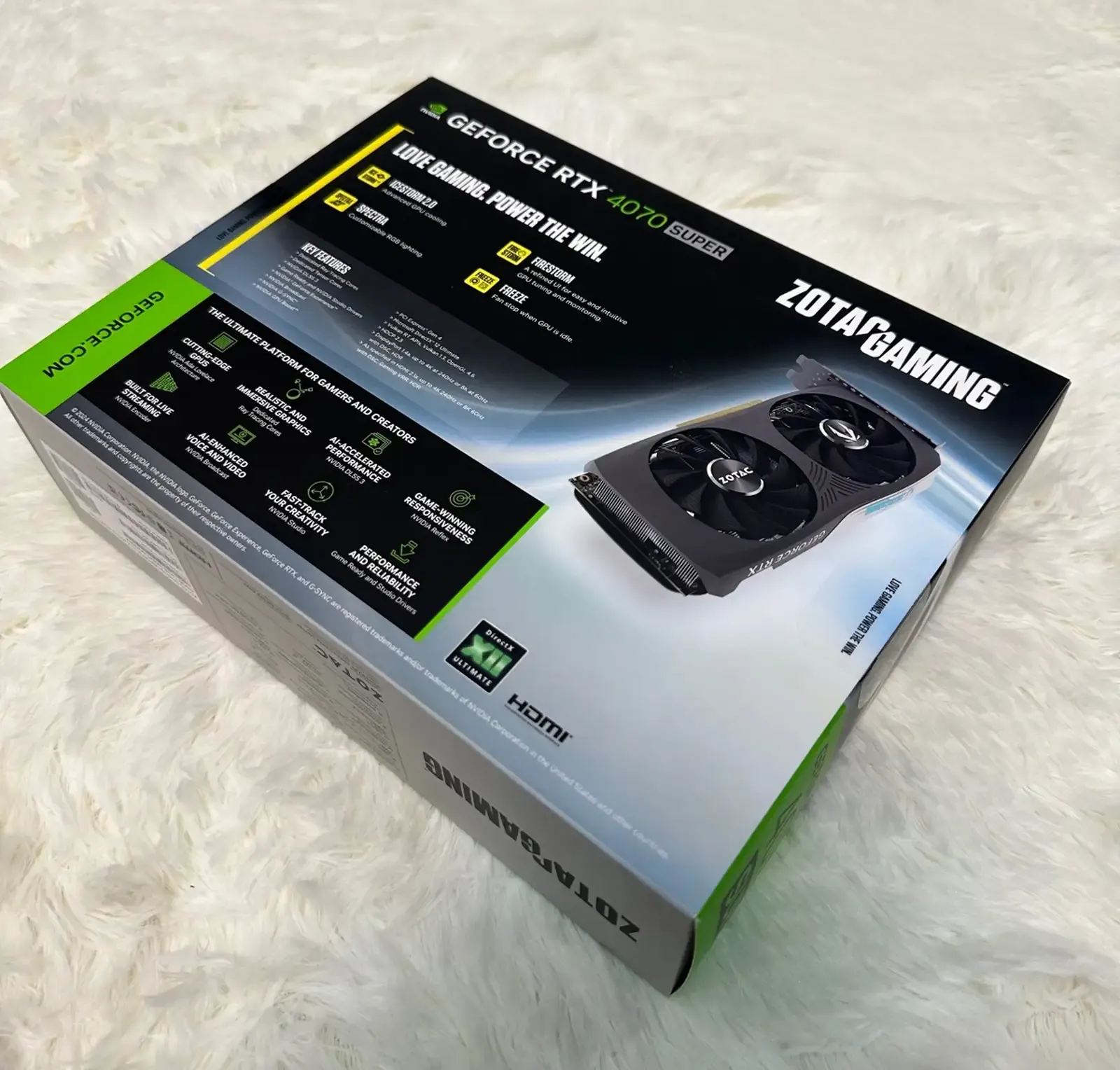 Видеокарта GeForce RTX RTX 4070 Super 12Gb