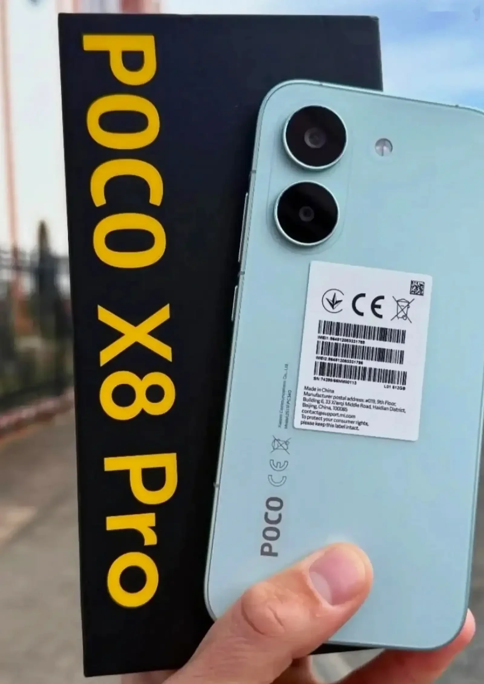 Xiaomi Poco X8pro 8+4/256Gb white — фото 2