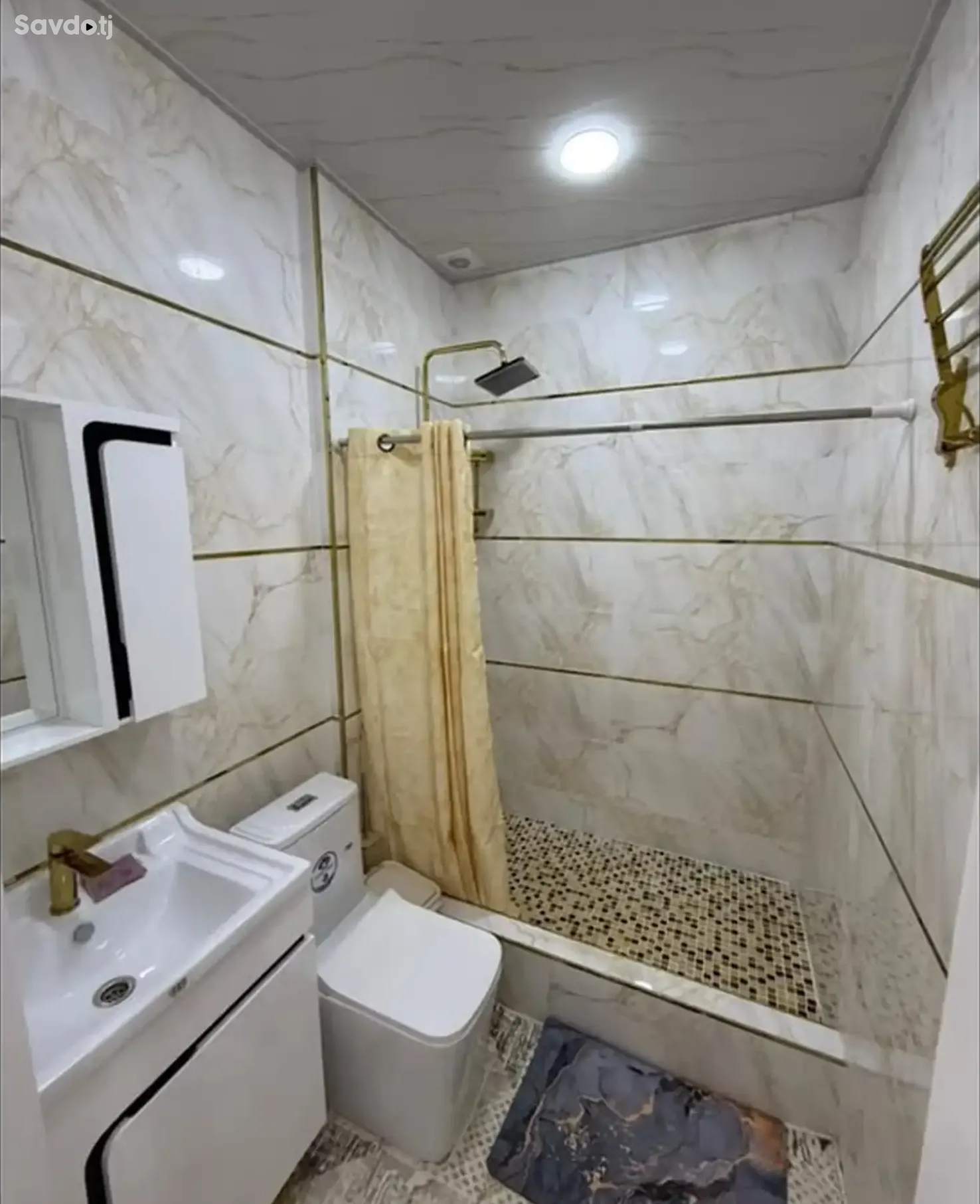 2-комн. квартира, 6 этаж, 73м², Сомони