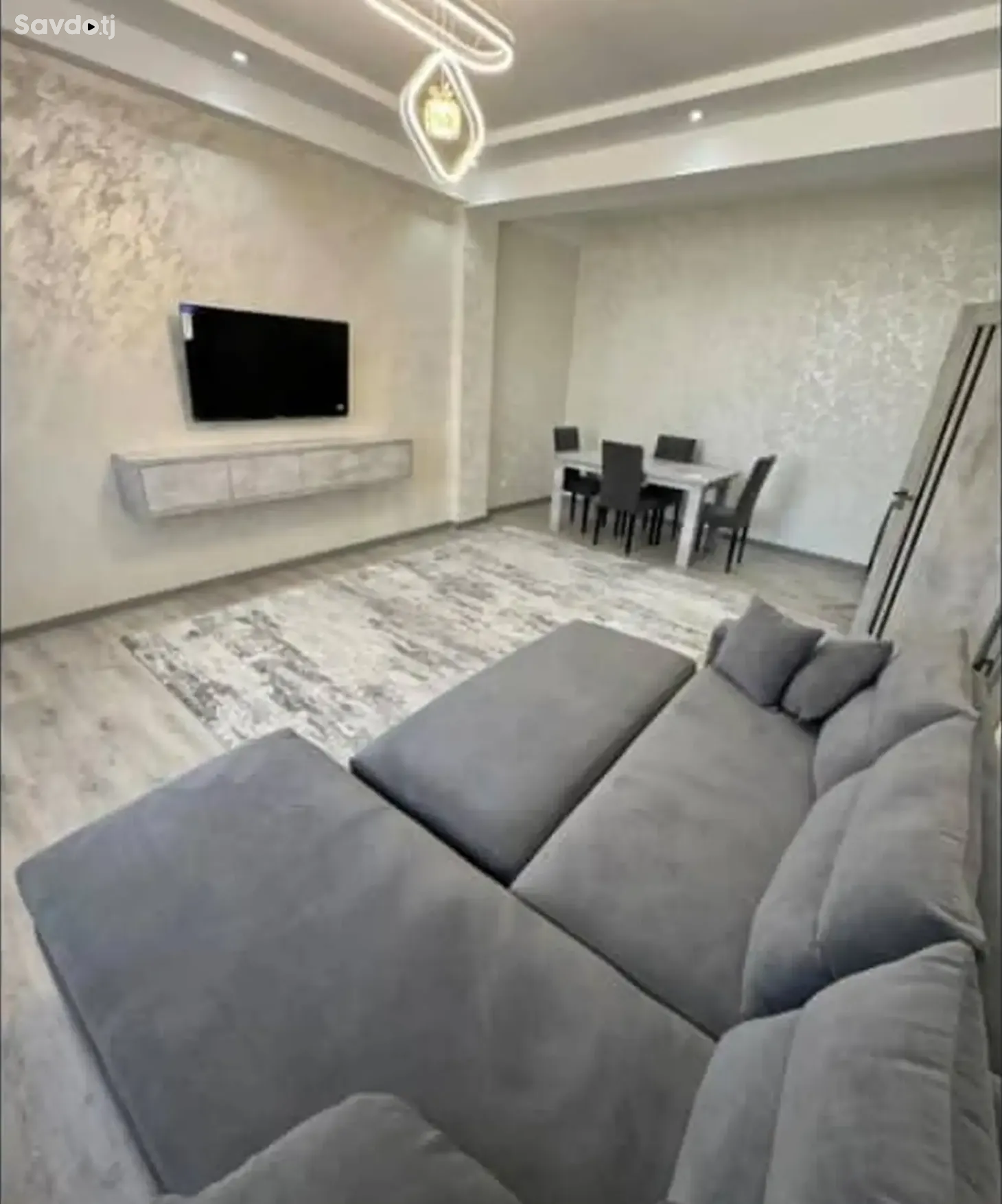 2-комн. квартира, 12 этаж, 76м², Сомони