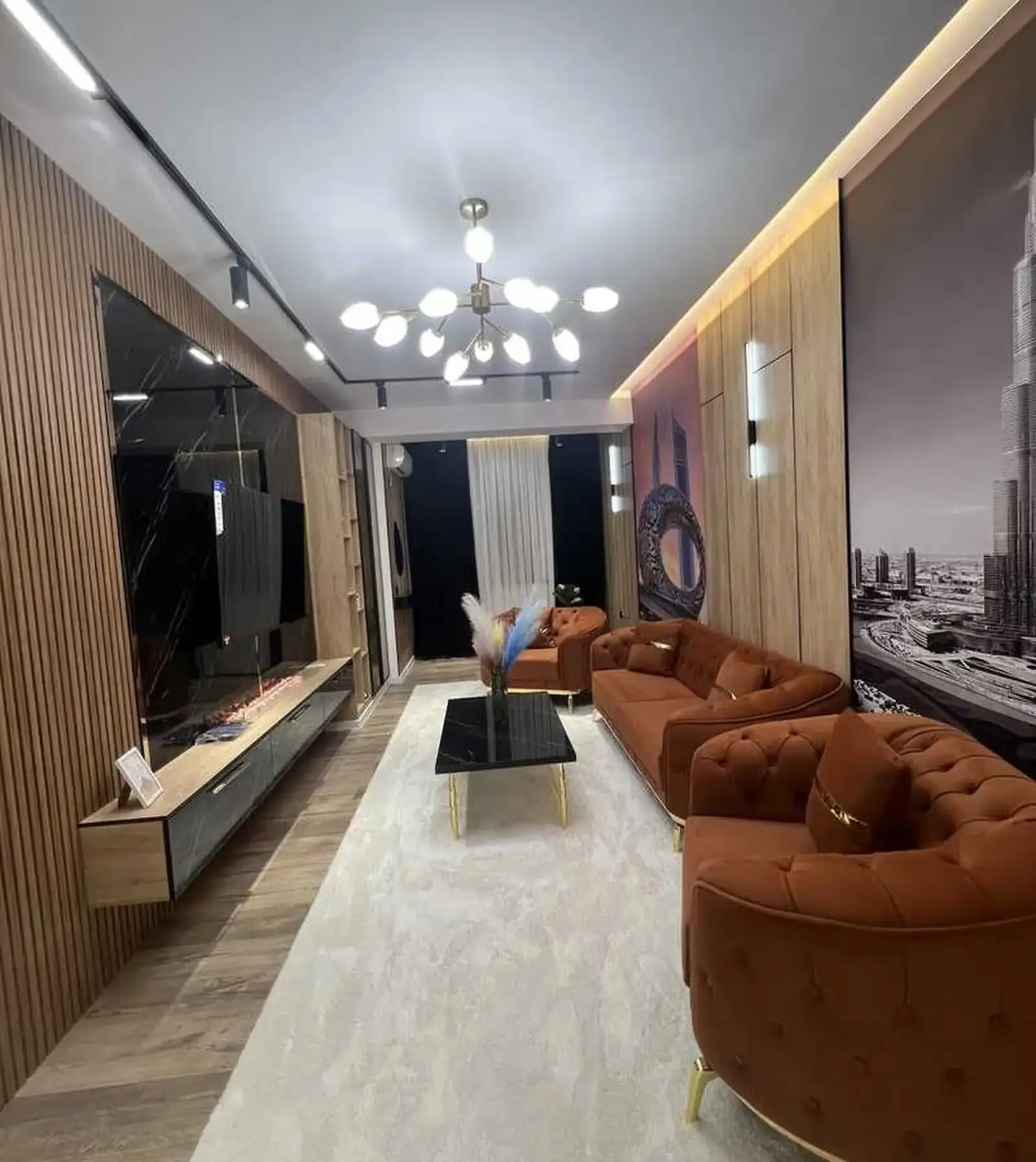 2-комн. квартира, 9 этаж, 80м², Айни