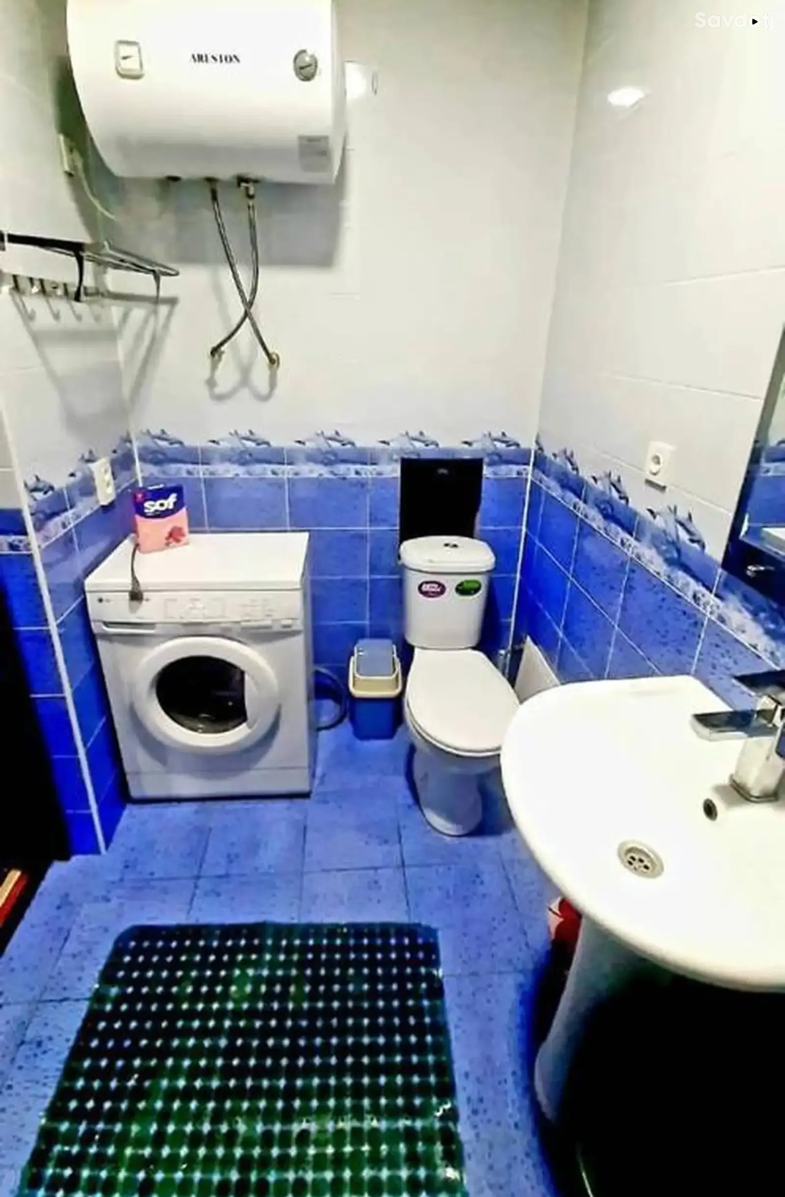 1-комн. квартира, 8 этаж, 40 м², Шохмансур