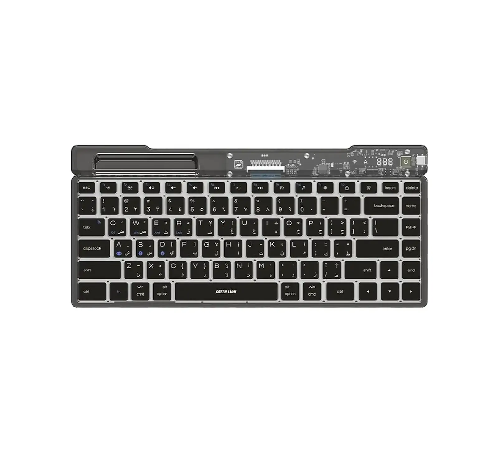 Клавиатура Green Lion Transparent Keyboard Scissor Foot Structure