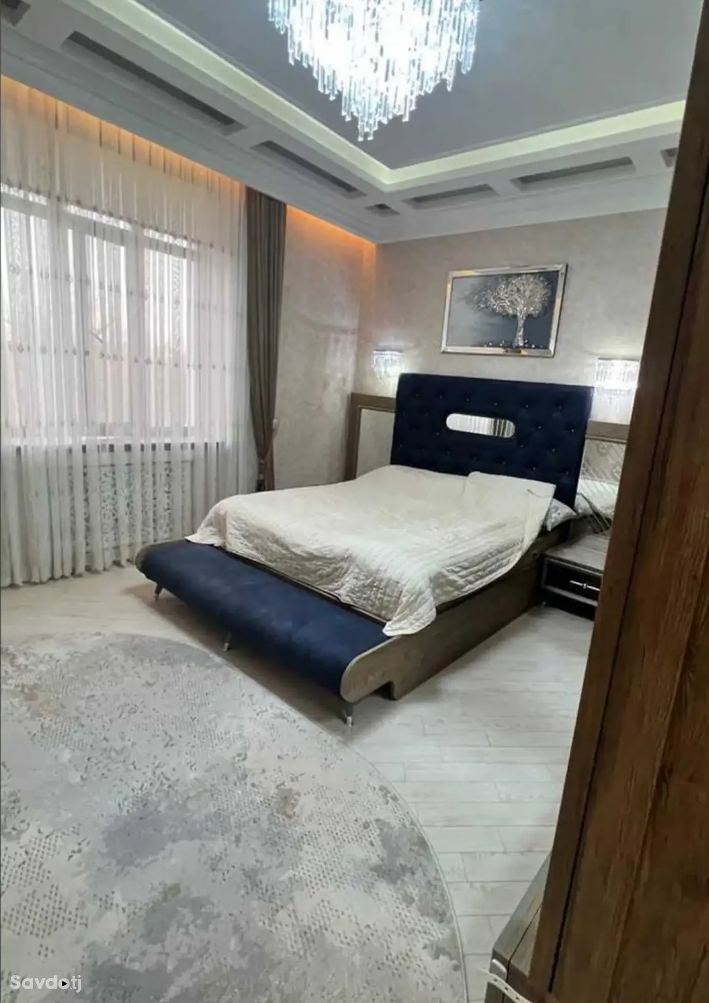 2-комн. квартира, 4 этаж, 95м², Сомони