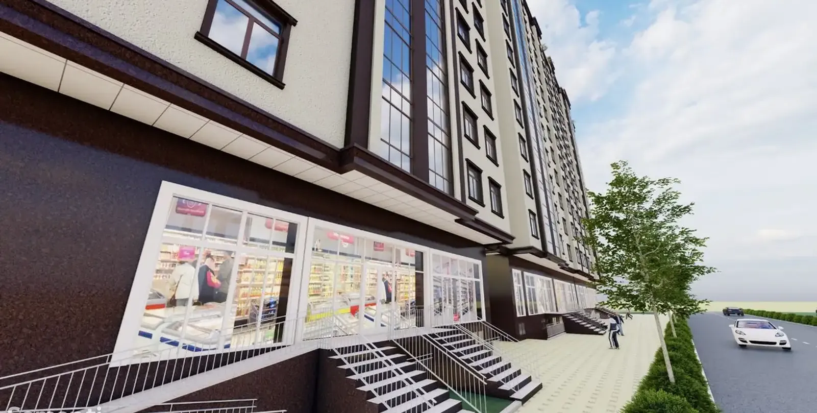 2-комн. квартира, 6 этаж, 58 м², бозори Сафина