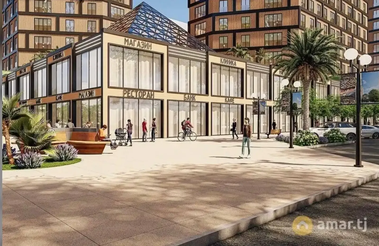 3-комн. квартира, 9 этаж, 134 м², Шохмансур