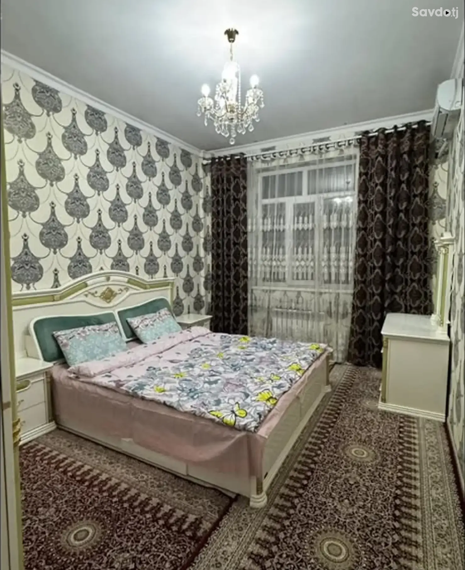 3-комн. квартира, 3 этаж, 100м², Сино