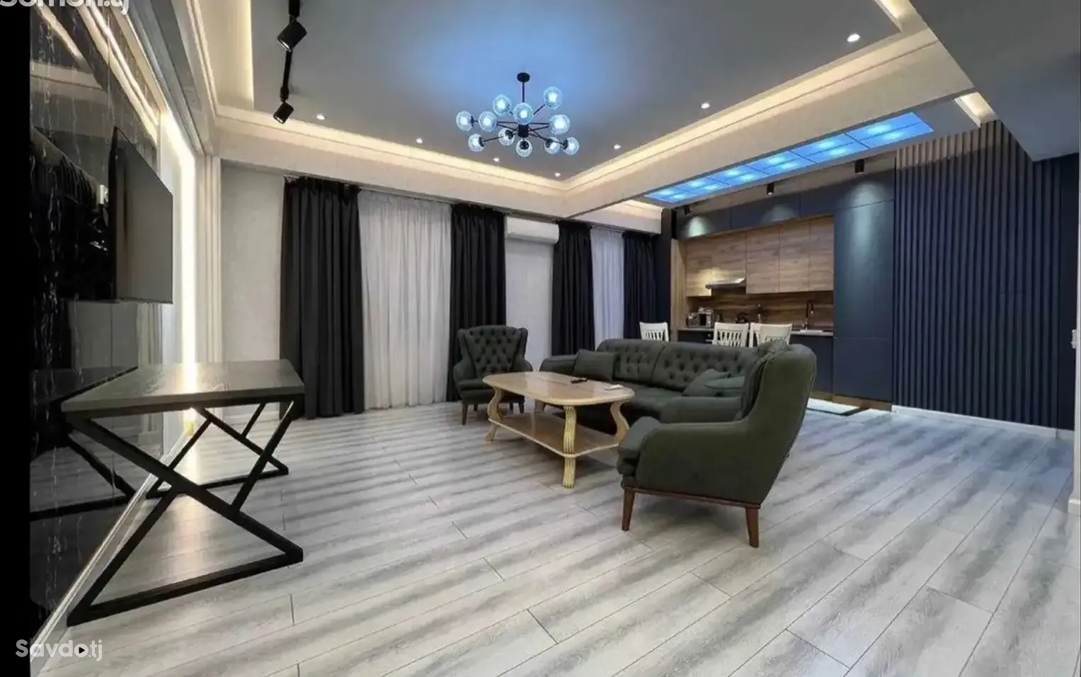 2-комн. квартира, 7 этаж, 108м², Сомони
