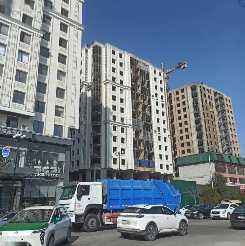 3-комн. квартира, 14 этаж, 117 м², Старый Аэропорт, Супермаркет Релакс, Район Шохмансур