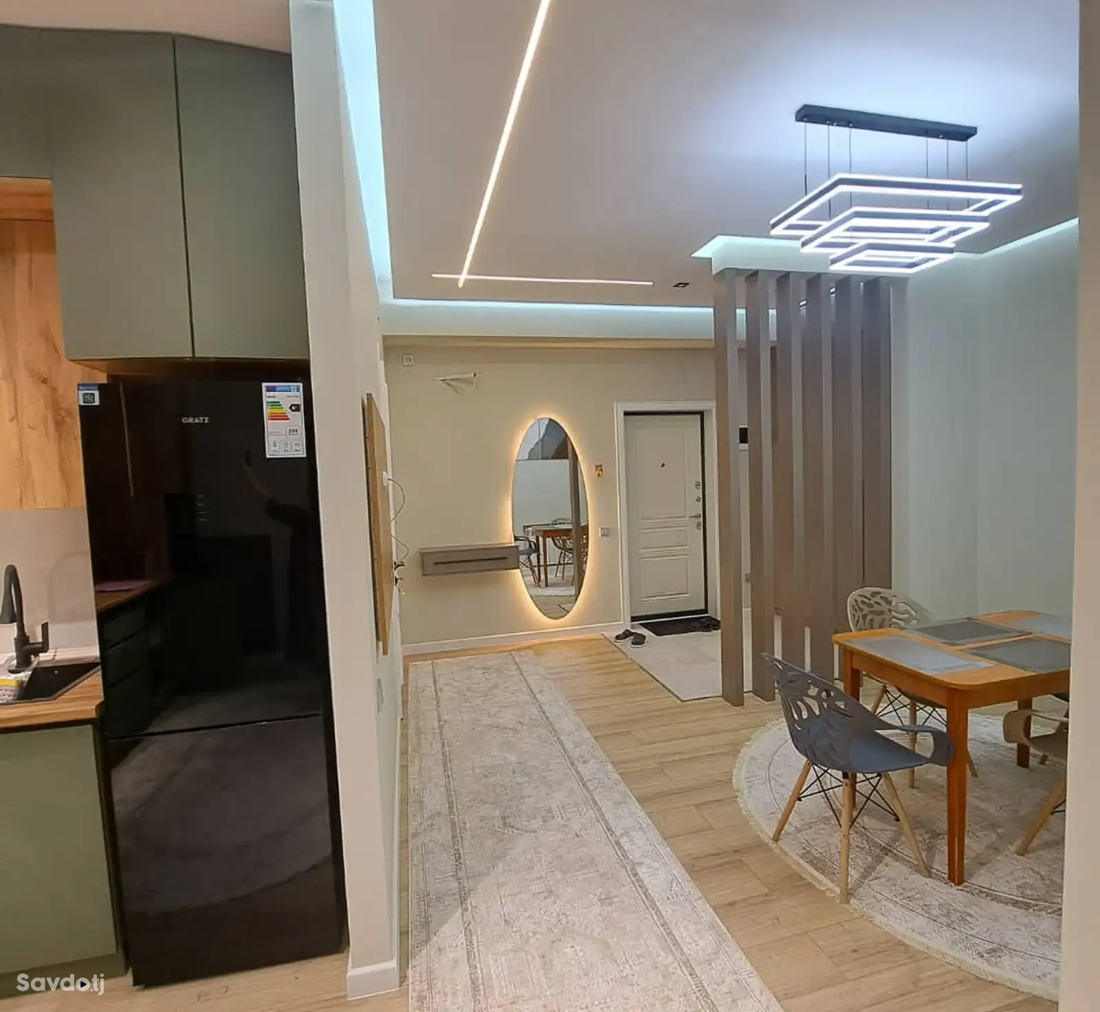 2-комн. квартира, 8 этаж, 58 м², Шохмансур