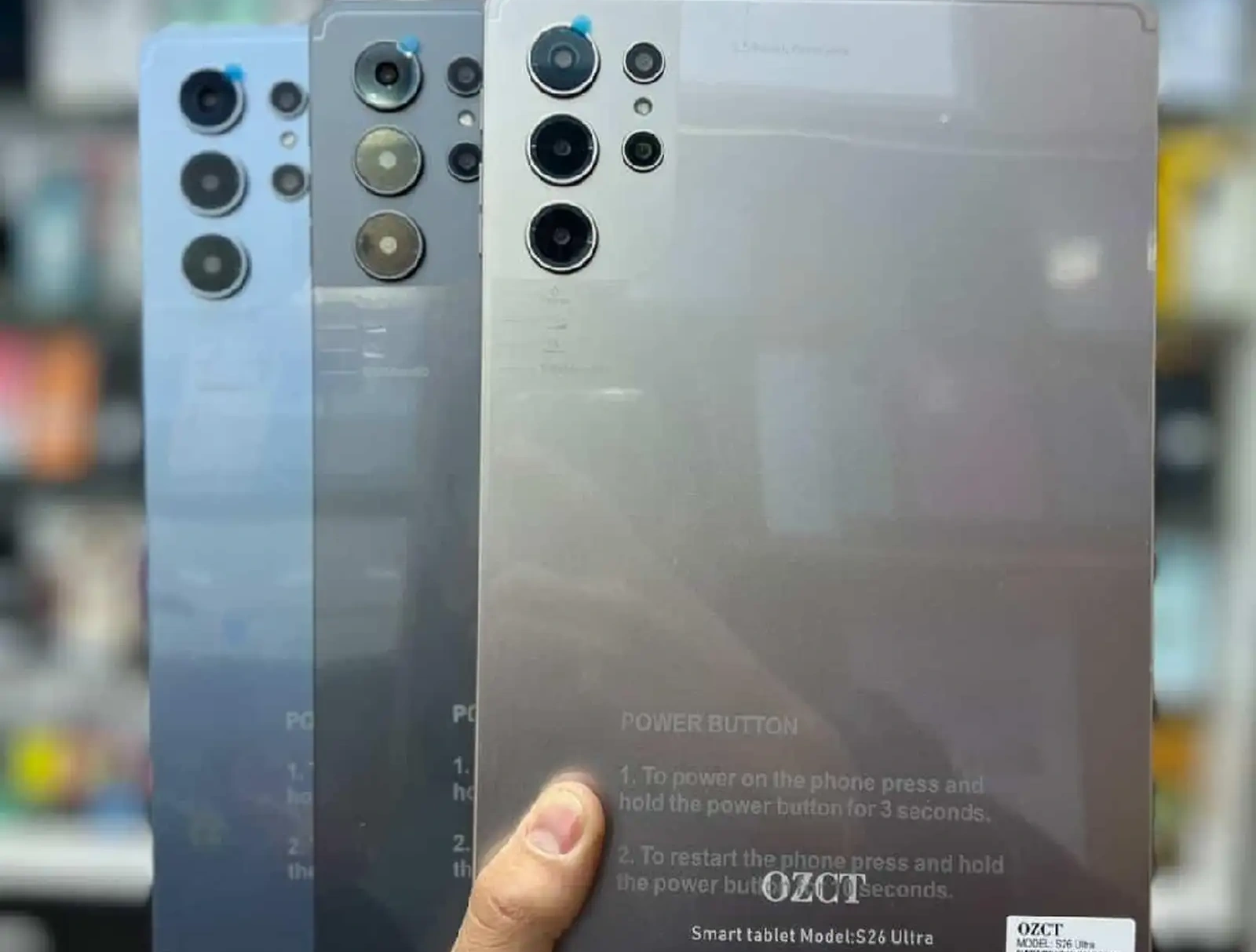 Планшет OZCT S26 Ultra 16/512Gb blue