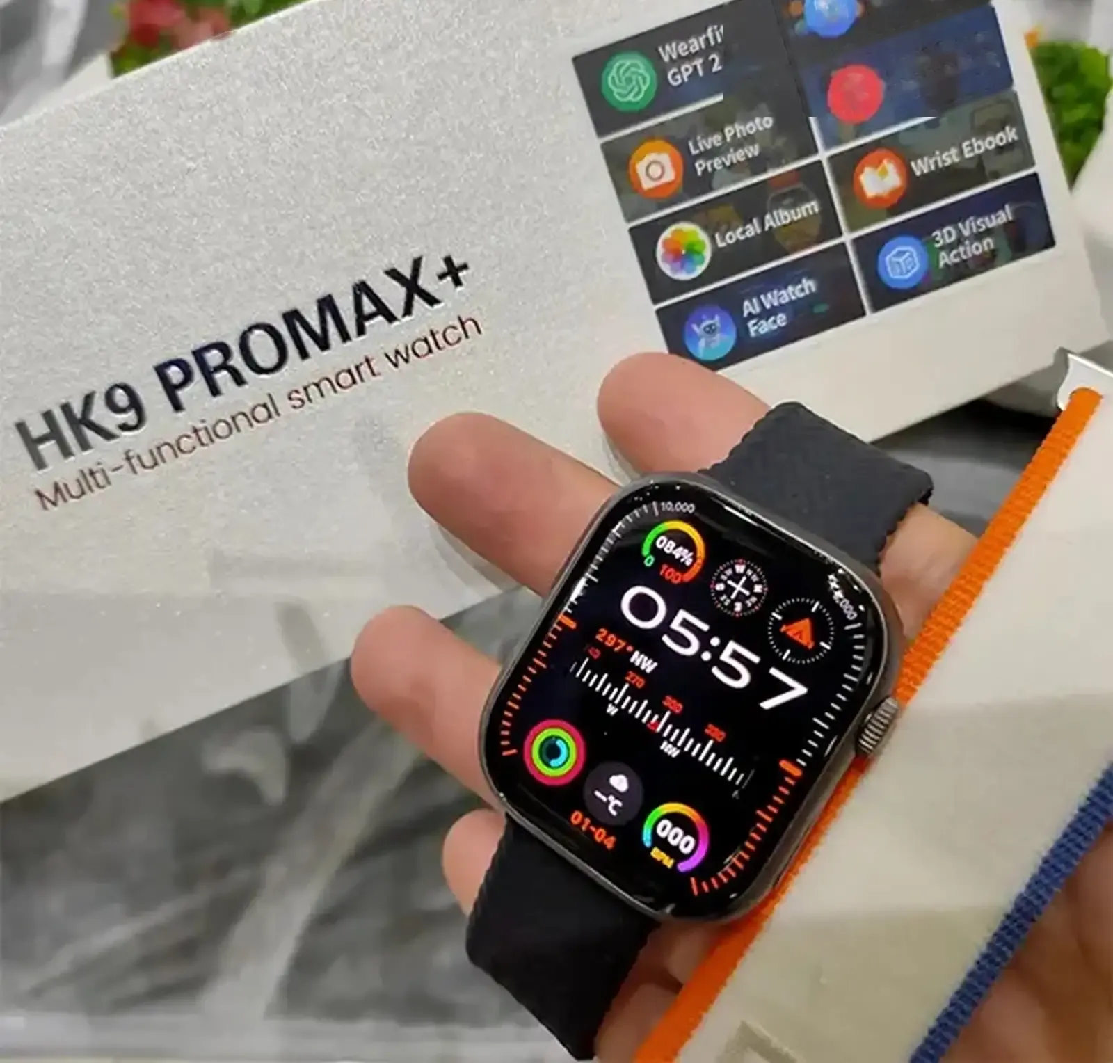 Смарт часы HK9 Pro Max