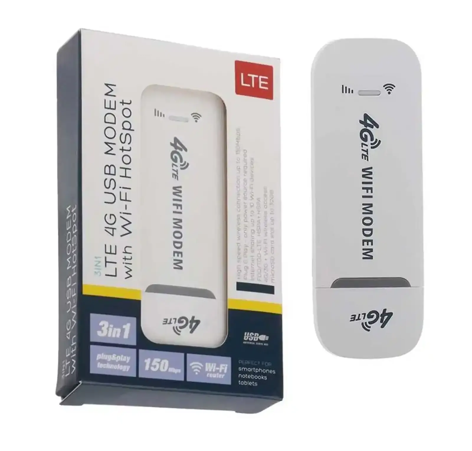 WiFi Модем 4g портативный с SIM-картой , LTE 4G