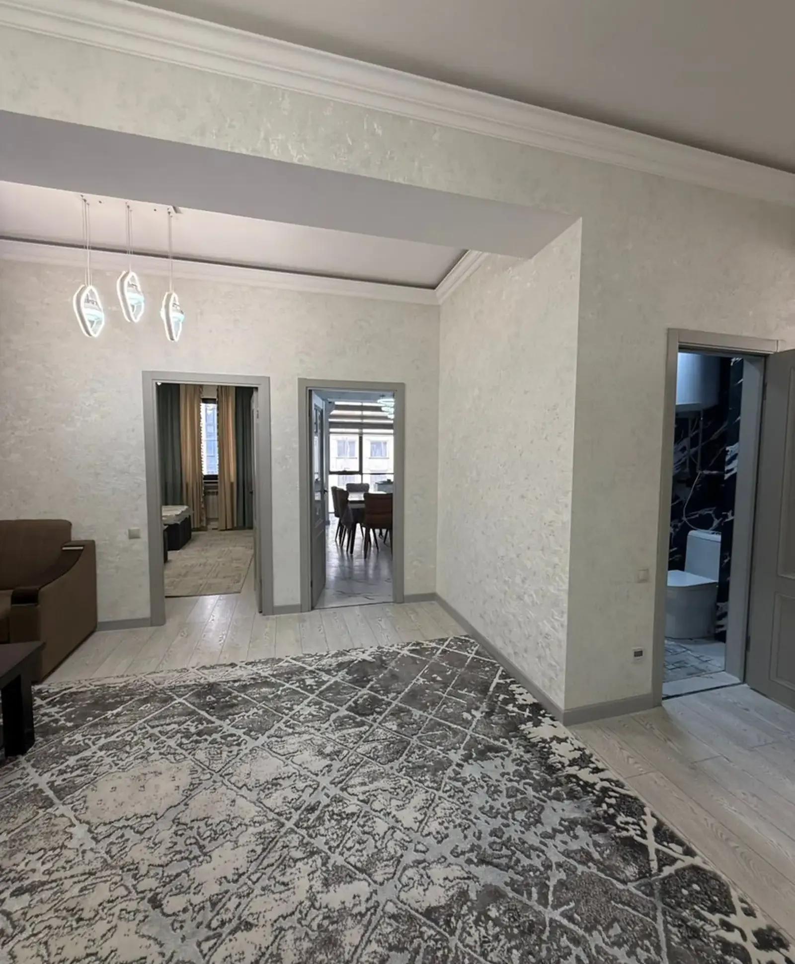 3-к квартира, 11 этаж, 135 м², Гранд Отель, Пули Сангин, Ёвар.