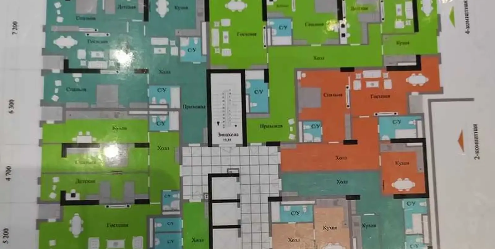 4-комн. квартира, 19 этаж, 122 м², фирдавси