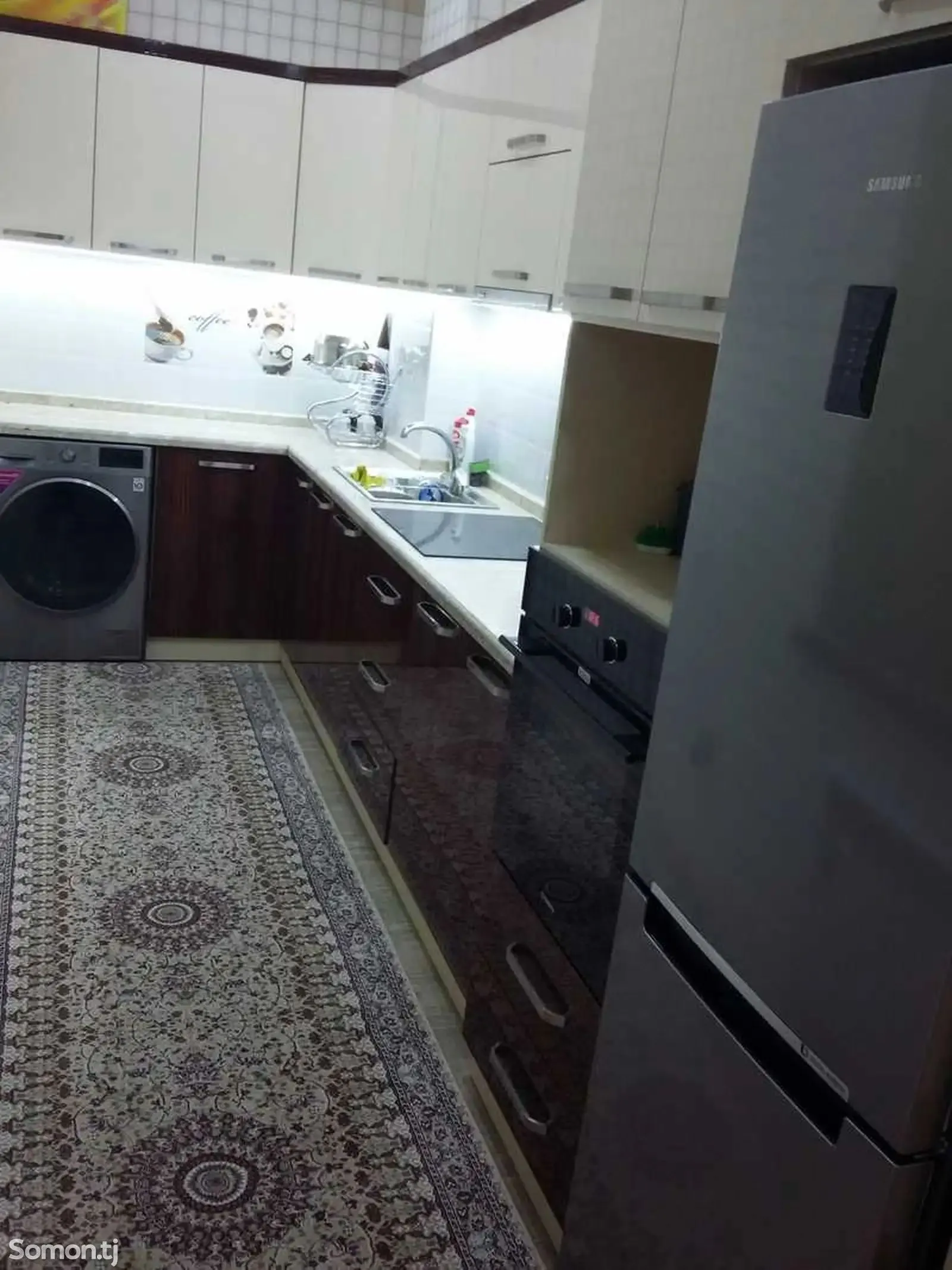 3-комн. квартира, 4 этаж, 110м², ул хусейнзода 10. на против Алфемо