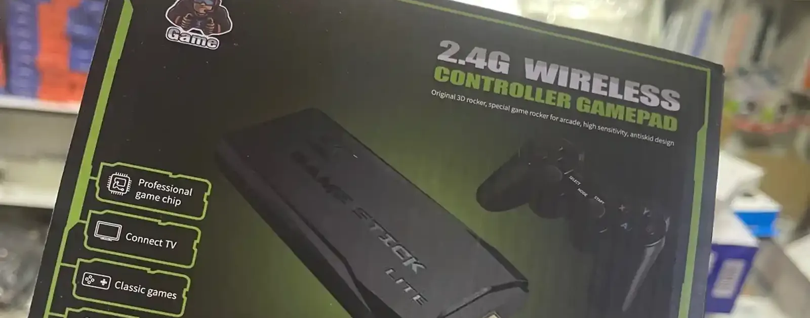 Игровая ретро приставка Game Stick Lite 4K
