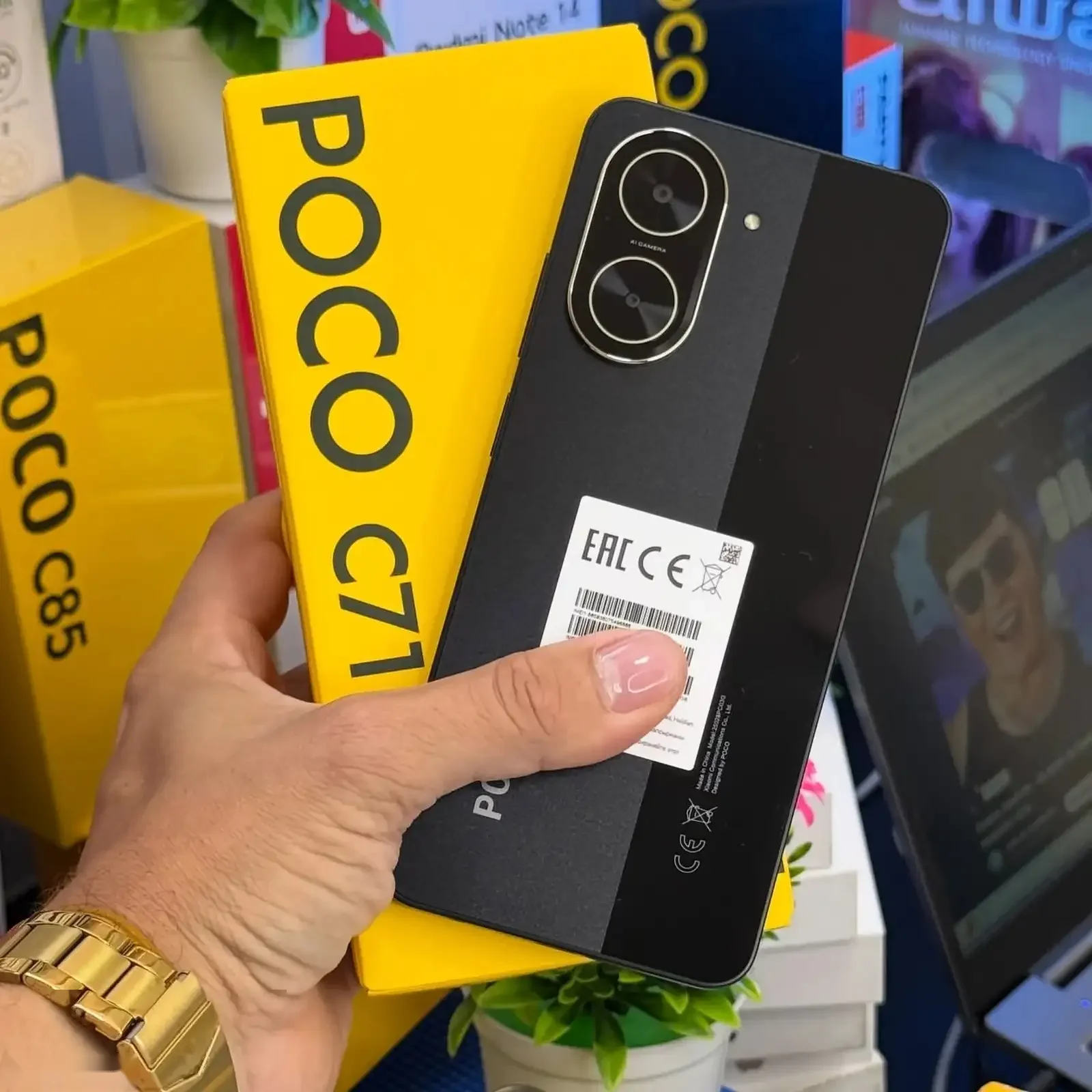Xiaomi Poco C71 4/128Gb black — фото 2