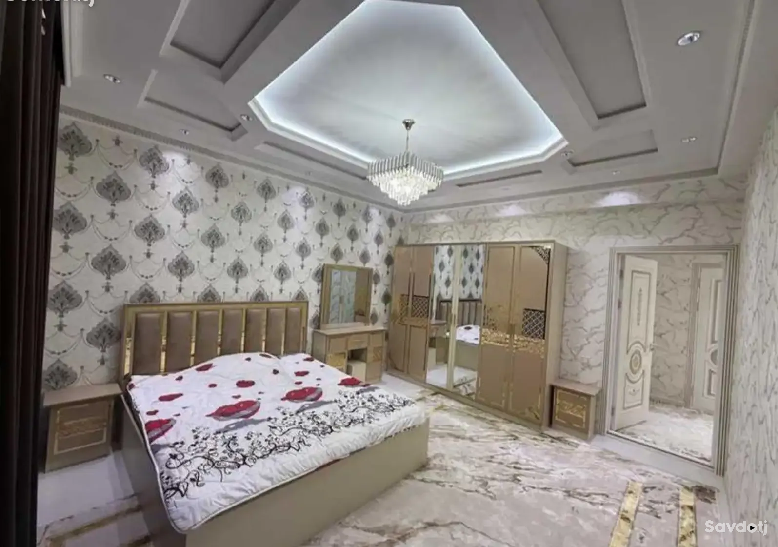 2-комн. квартира, 6 этаж, 104м², Сомони