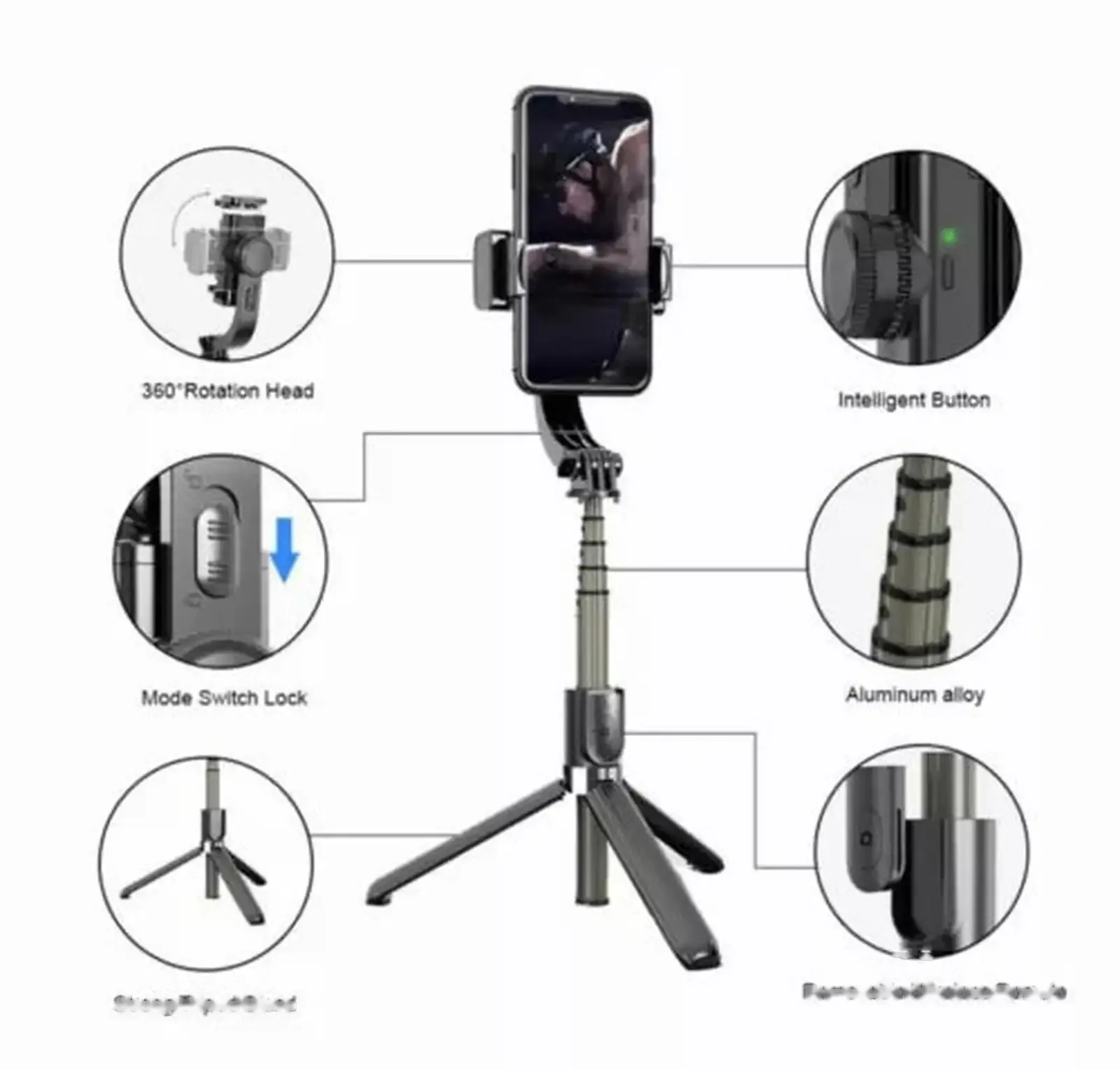 Стабилизатор для смартфонов Gimbal Stabilizer L08