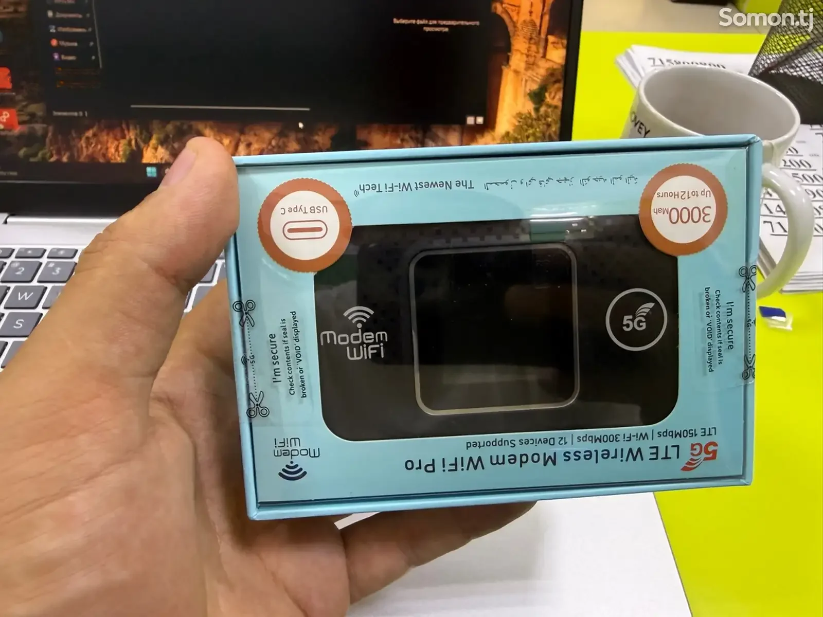 Карманный Wi-Fi роутер 5G LTE Wireless Modem WiFi Pro