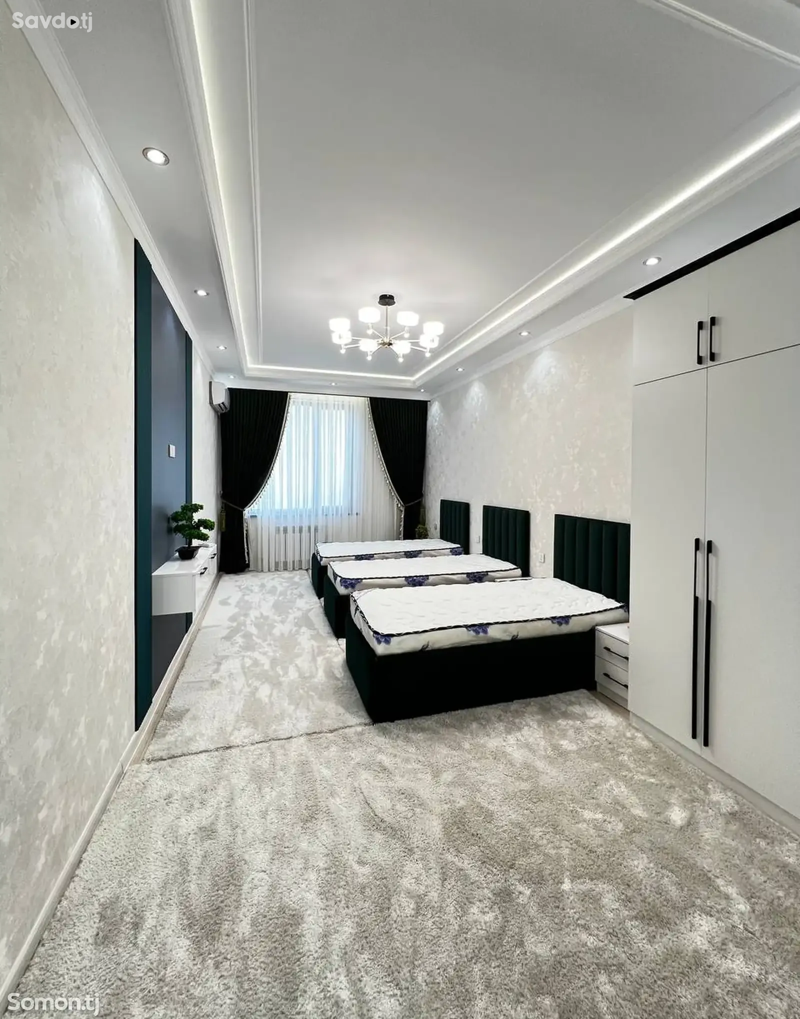 3-комн. квартира, 16 этаж, 122 м², Сино Казокон