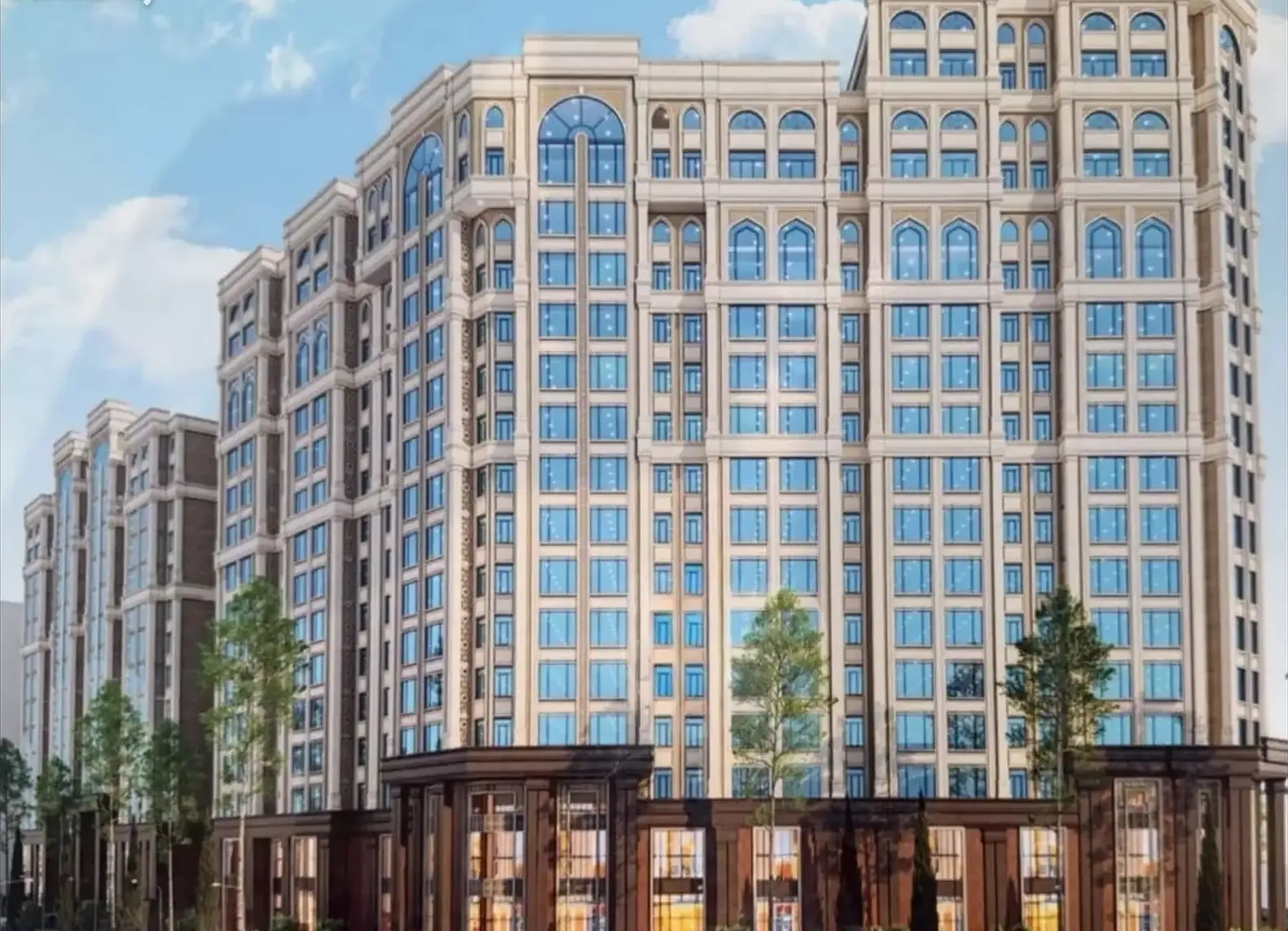 2-комн. квартира, 3 этаж, 83 м², Зирбак