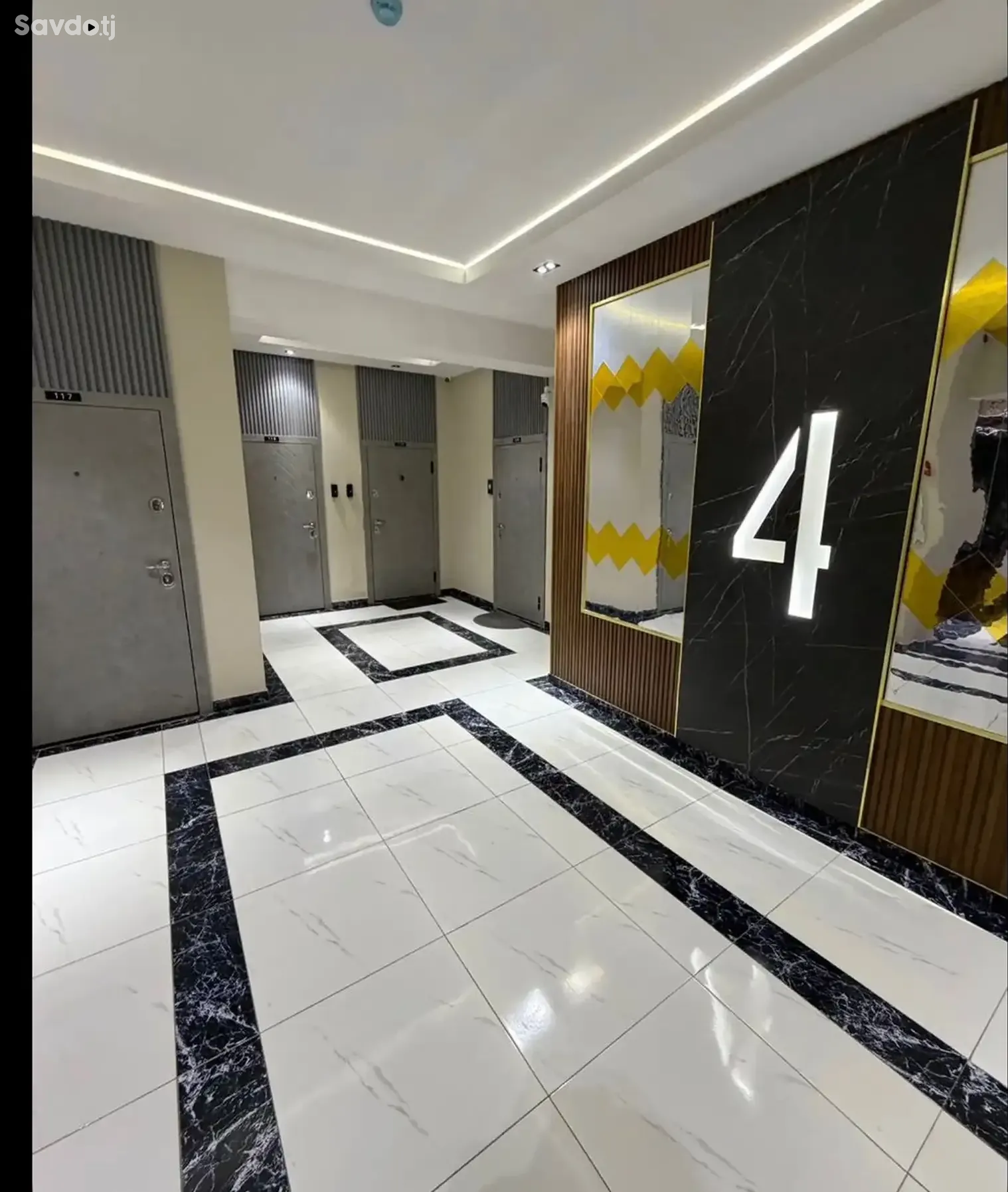 2-комн. квартира, 4 этаж, 75м², Сомони