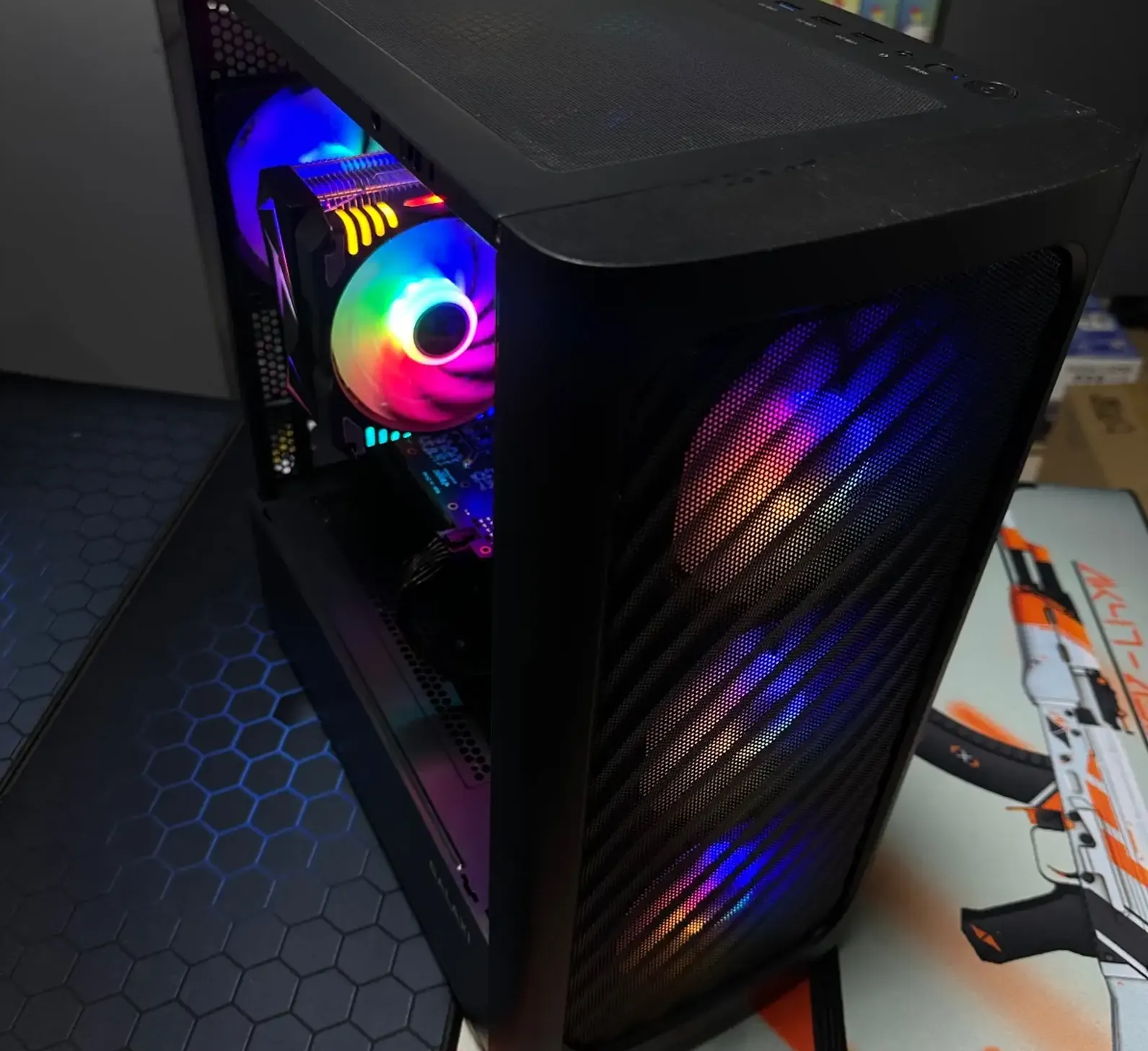 Игровой ПК Core i5 14400F / B760 / RTX 2060 SUPER / OZU 32G / SSD 1TB /