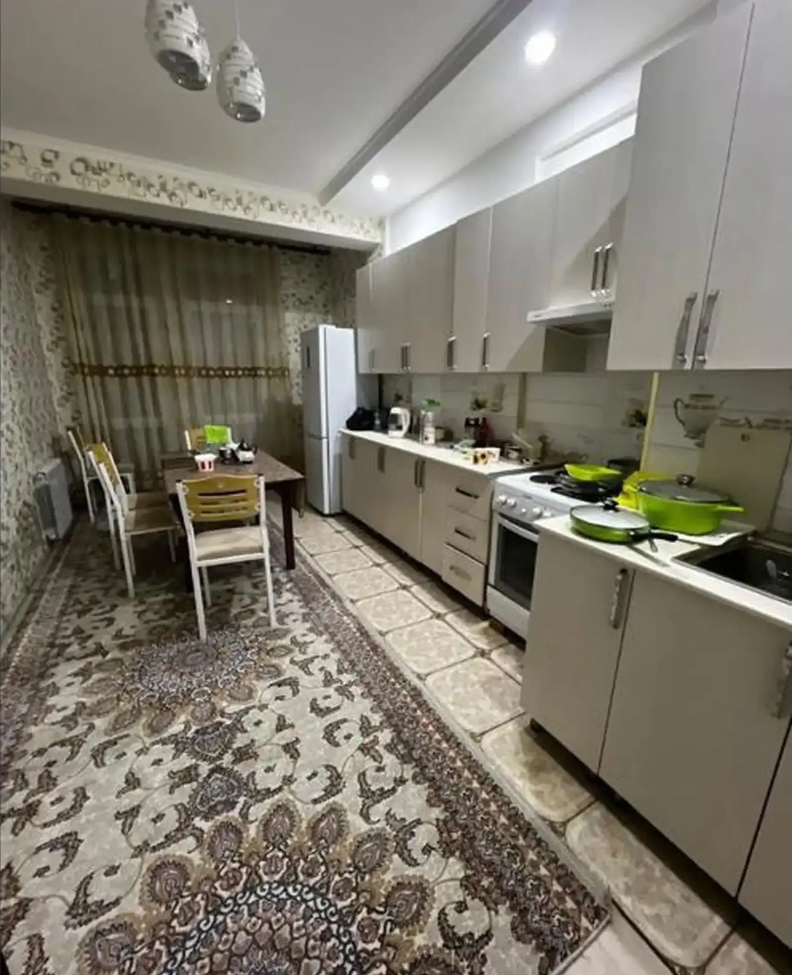 3-комн. квартира, 5 этаж, 77м², Сомони