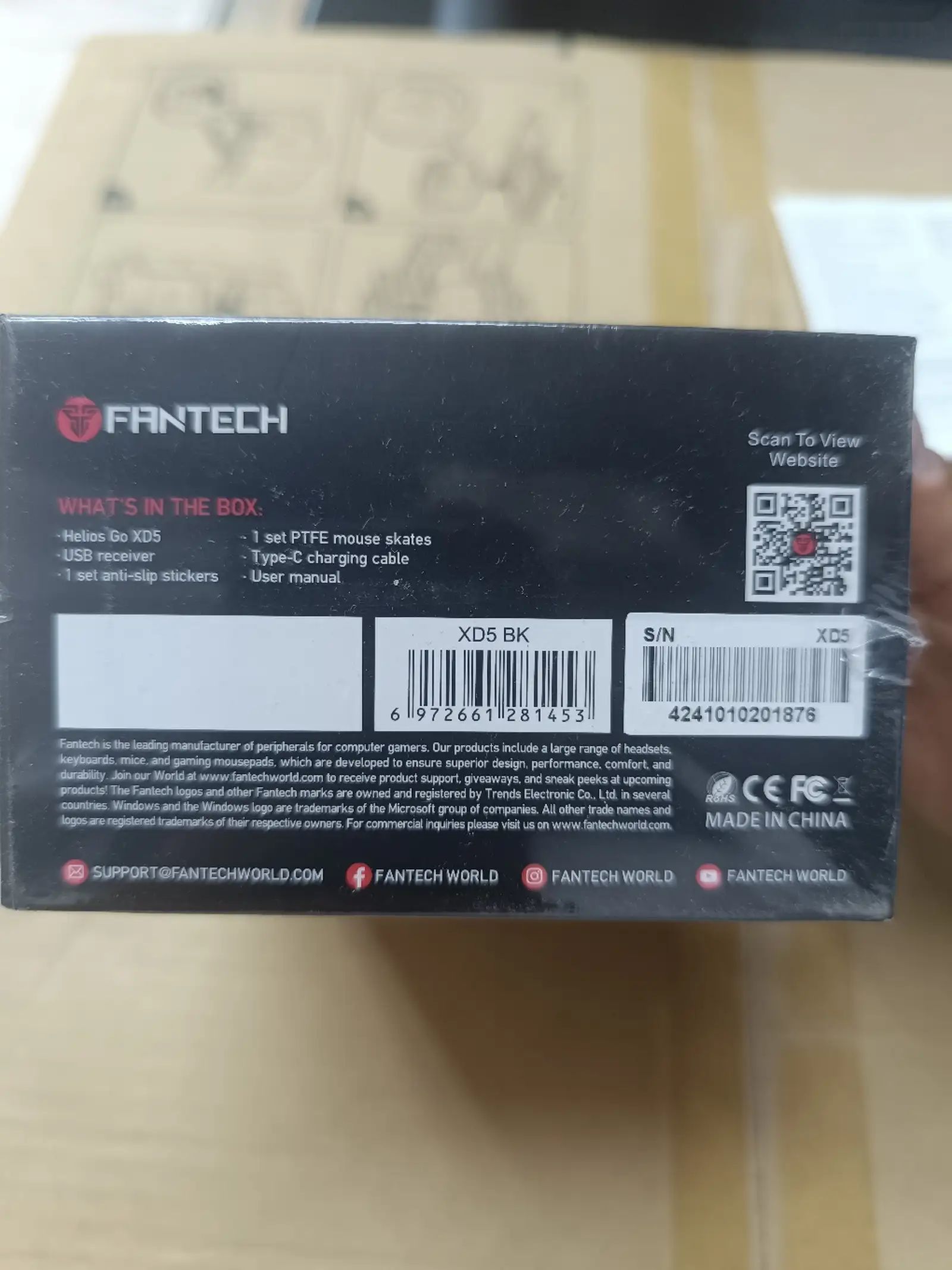 Мышка Fantech RGB