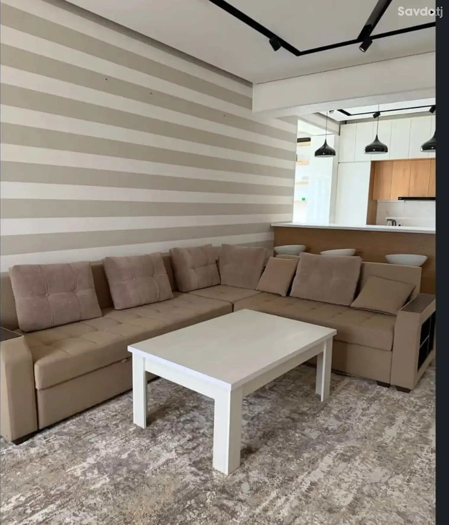 2-комн. квартира, 13 этаж, 130м², Сомони