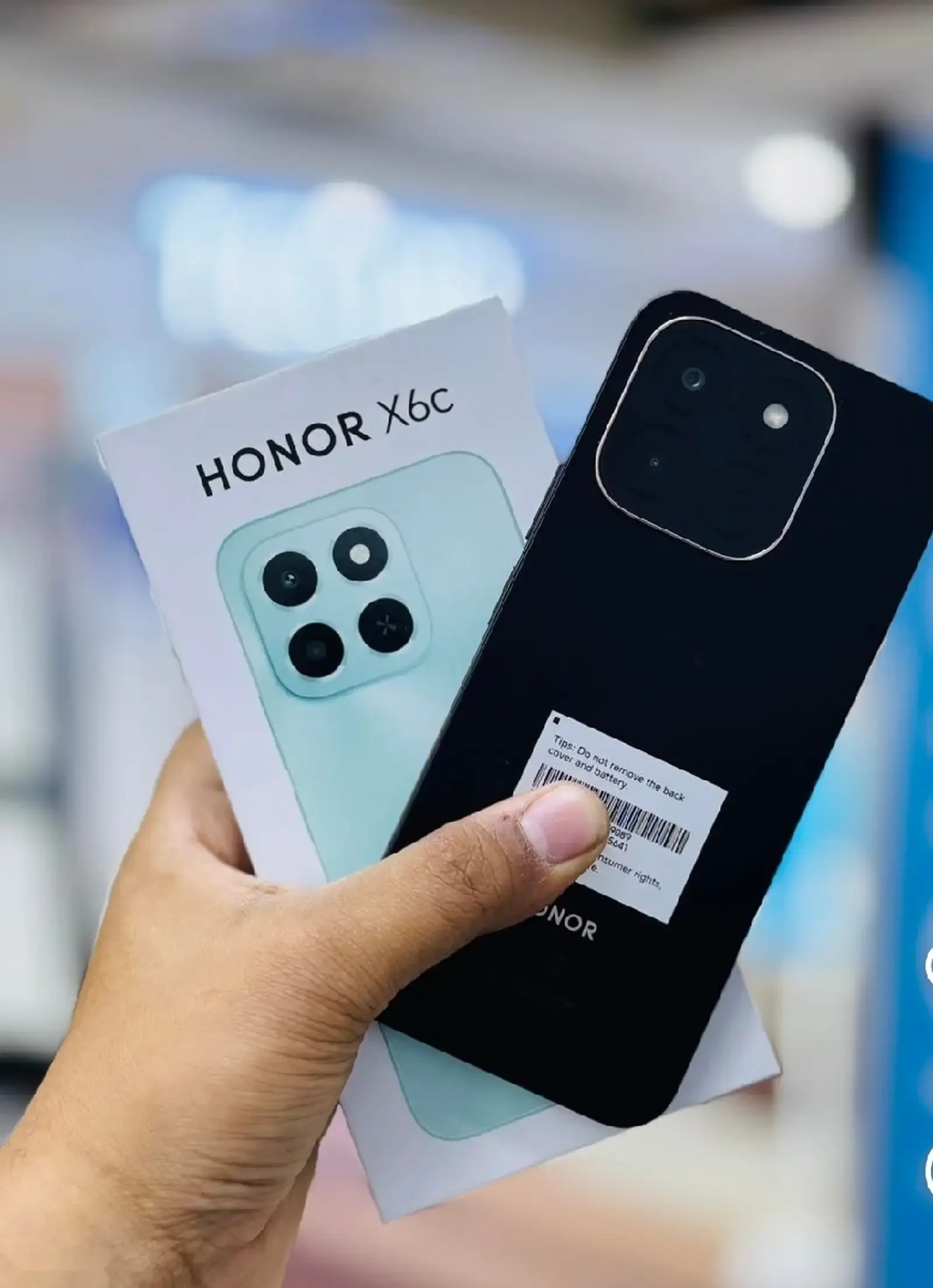 Huawei Honor X6c 6+6/256Gb black 5200Мач — фото 3