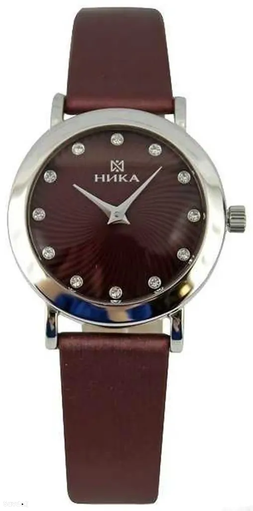 Серебряные часы Ника