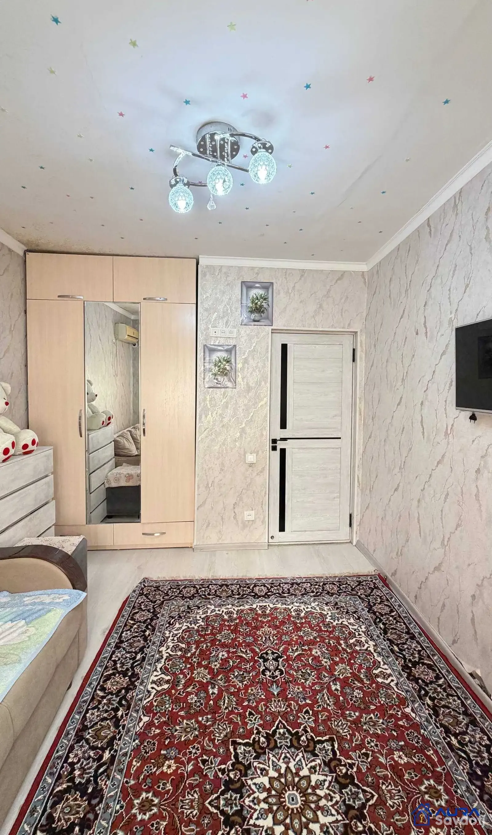 3-комн. квартира, 4 этаж, 60 м², Сино