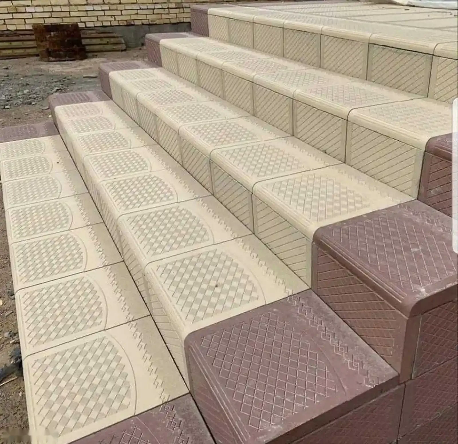 Лестница из брусчатки — фото 3