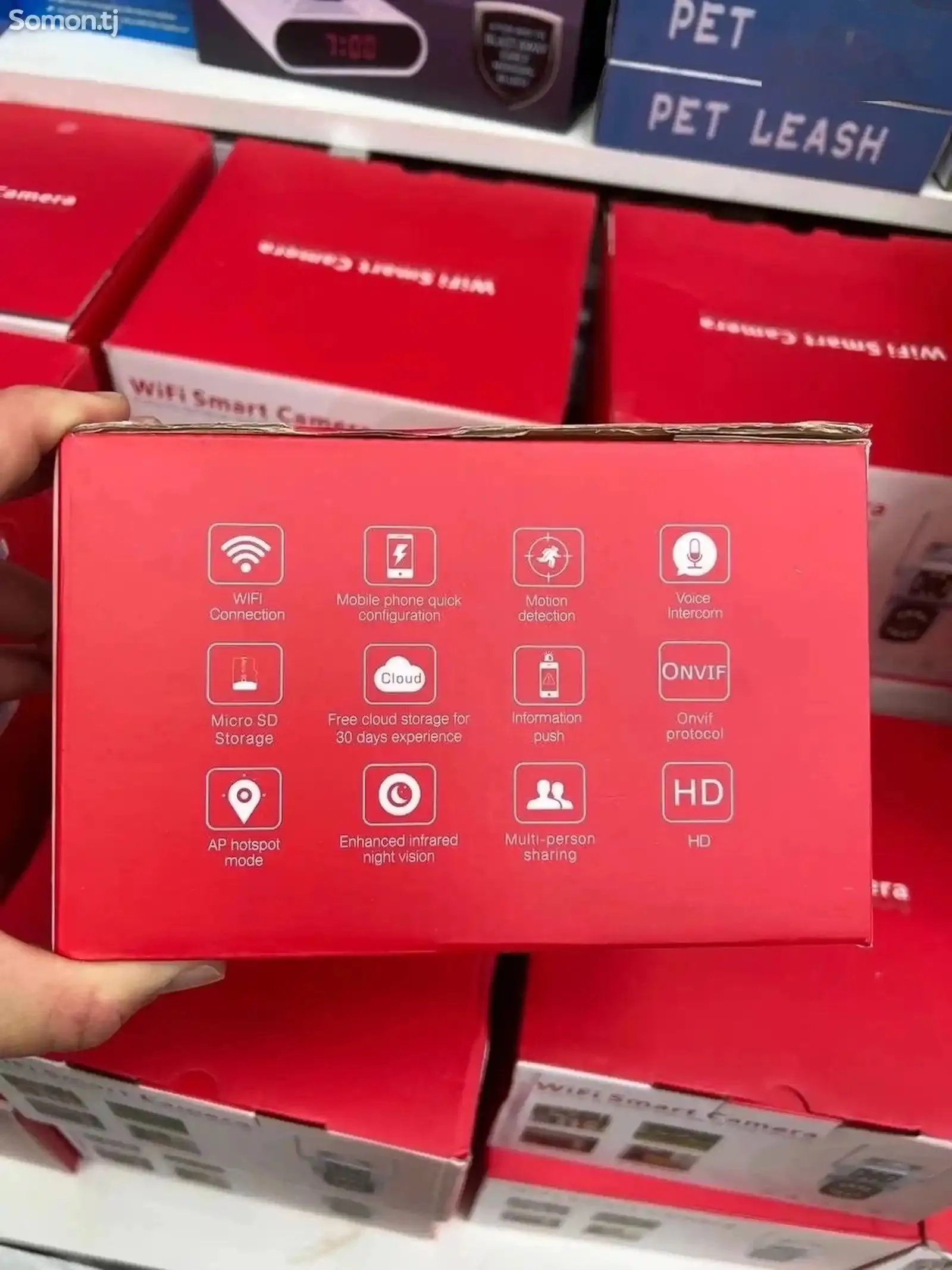 IP-камера с двойным объективом, 8 Мп, 4K, Wi-Fi