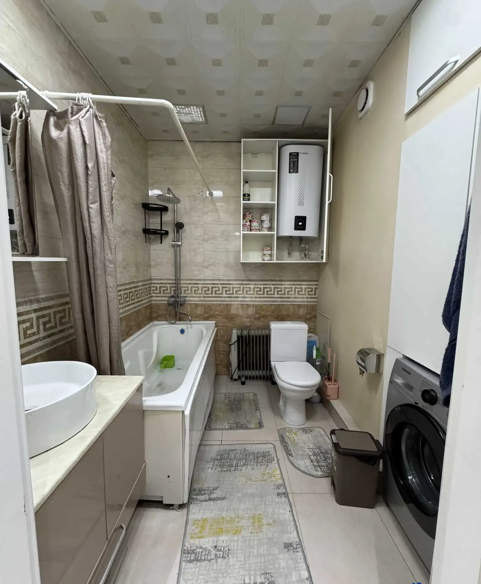 2-комн. квартира, 12 этаж, 63 м², Шохмансур