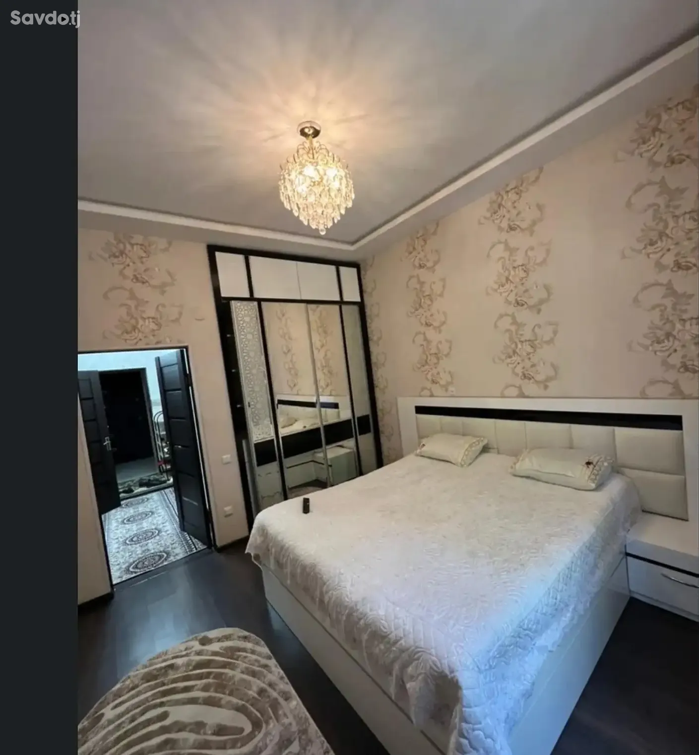 2-комн. квартира, 4 этаж, 70м², Сомони