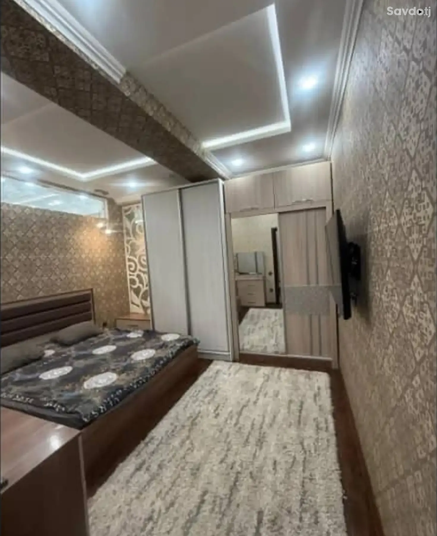 2-комн. квартира, 12 этаж, 71м², Шохмансур