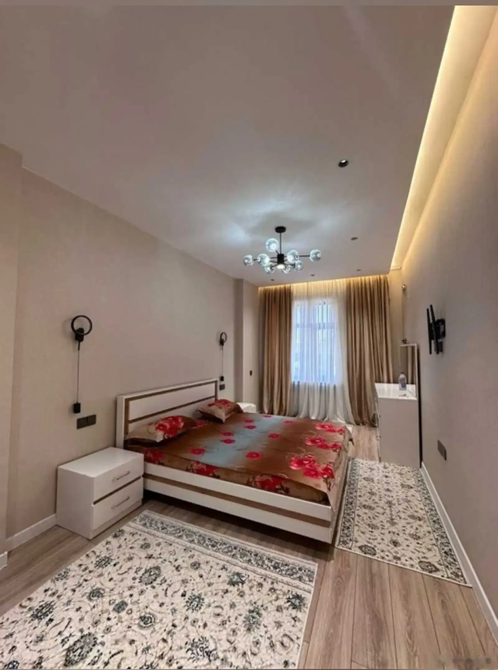 2-к квартира, 18 этаж, 95 м², Айни