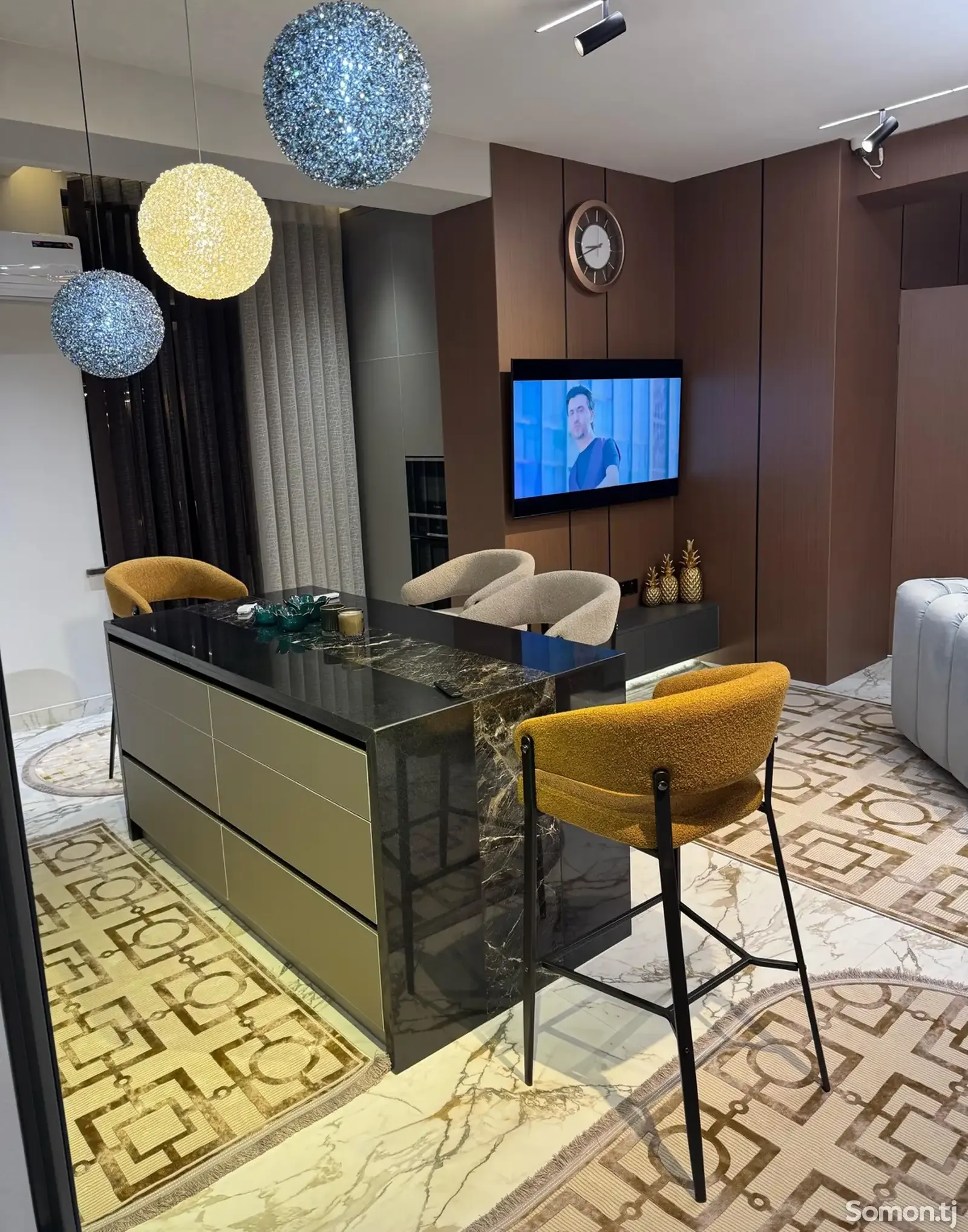 2-к квартира, 14 этаж, 74 м², Хилтон