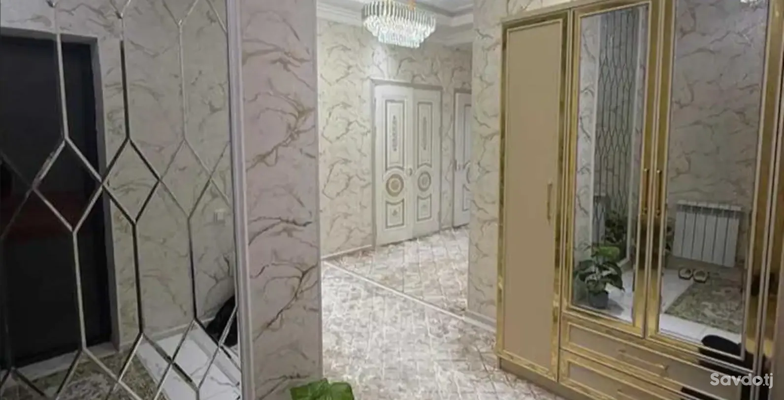 2-комн. квартира, 6 этаж, 104м², Сомони