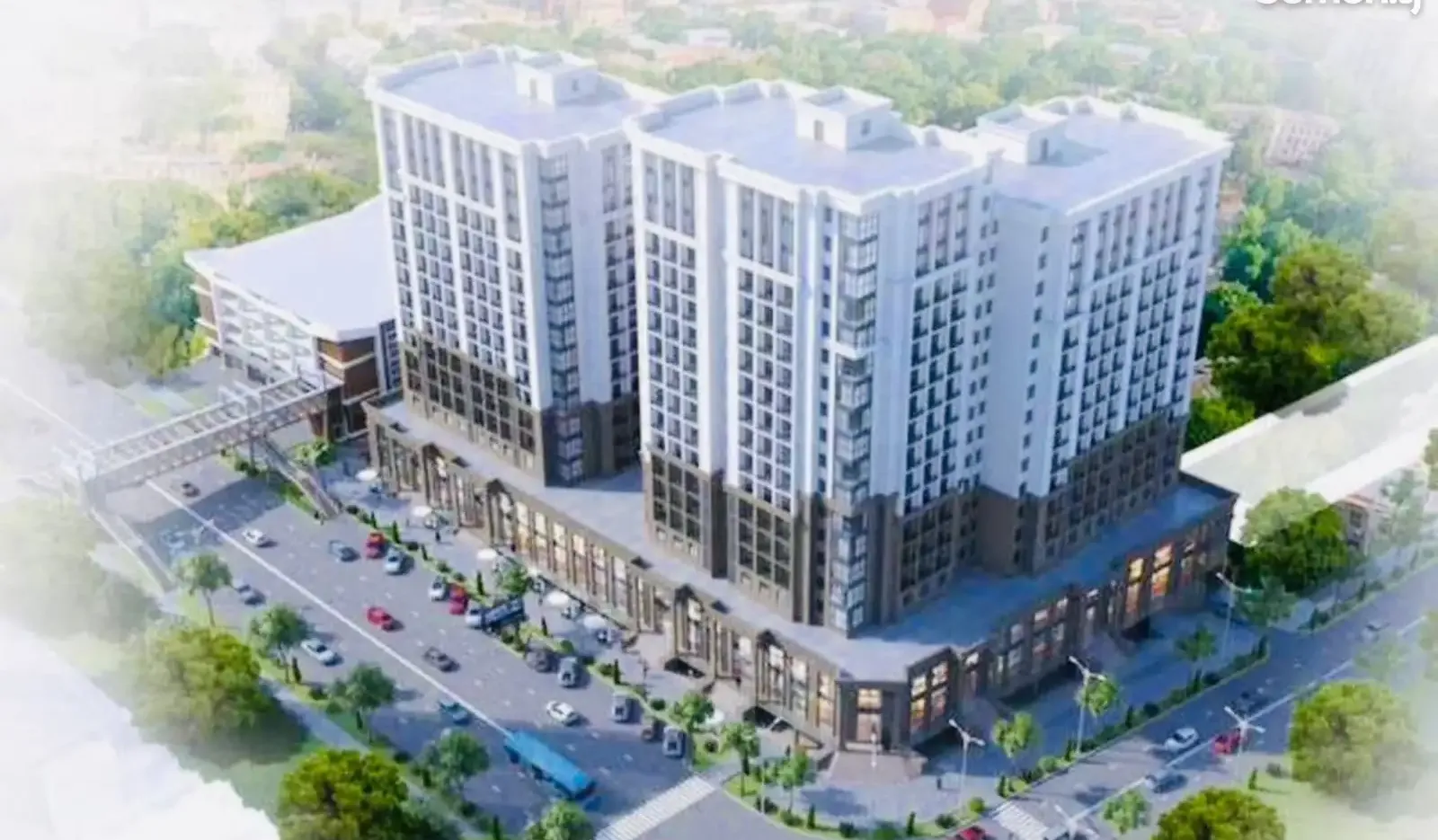 2-комн. квартира, 8 этаж, 75 м², Сомони