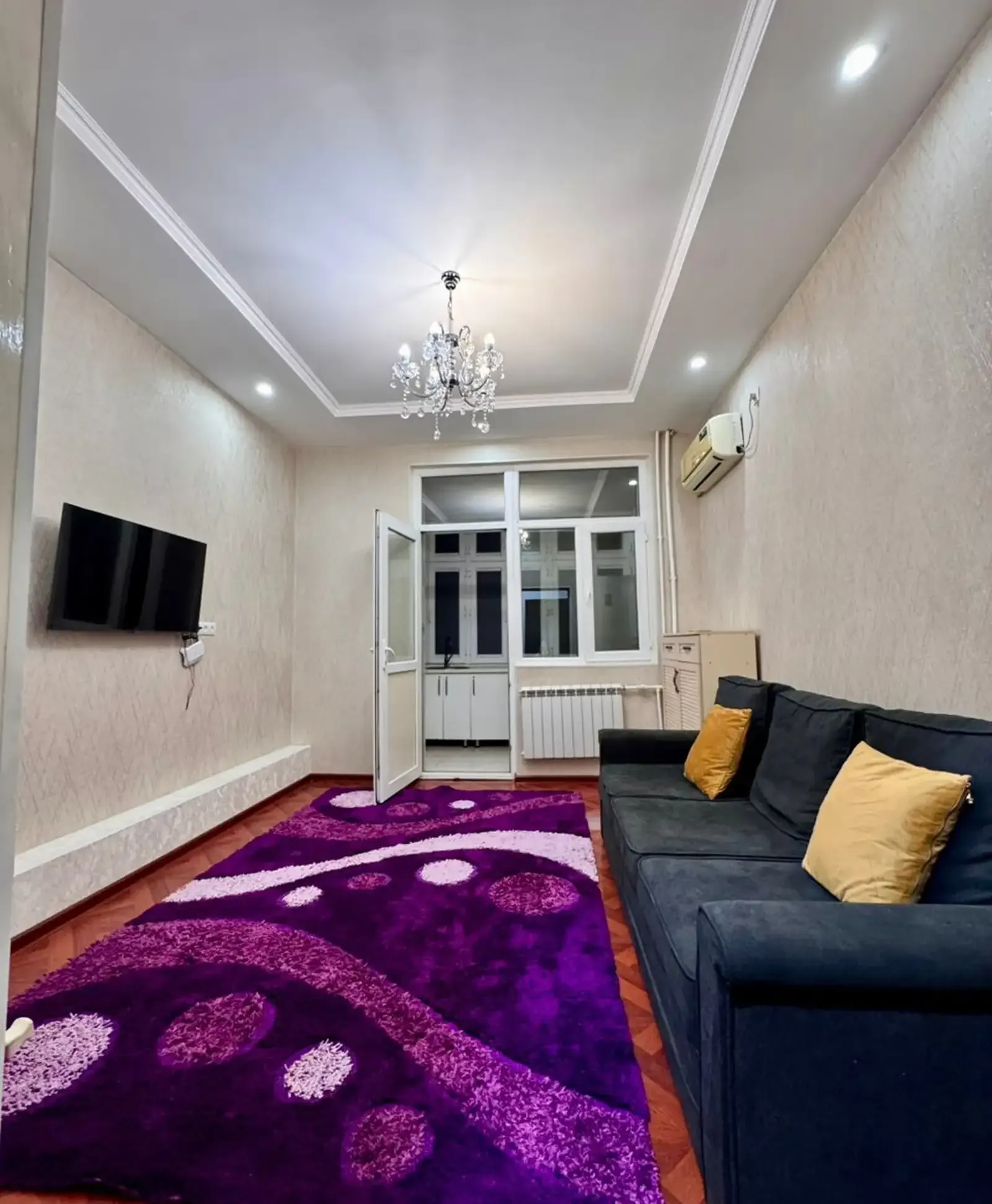 2-комн. квартира, 11 этаж, 58м², сомони