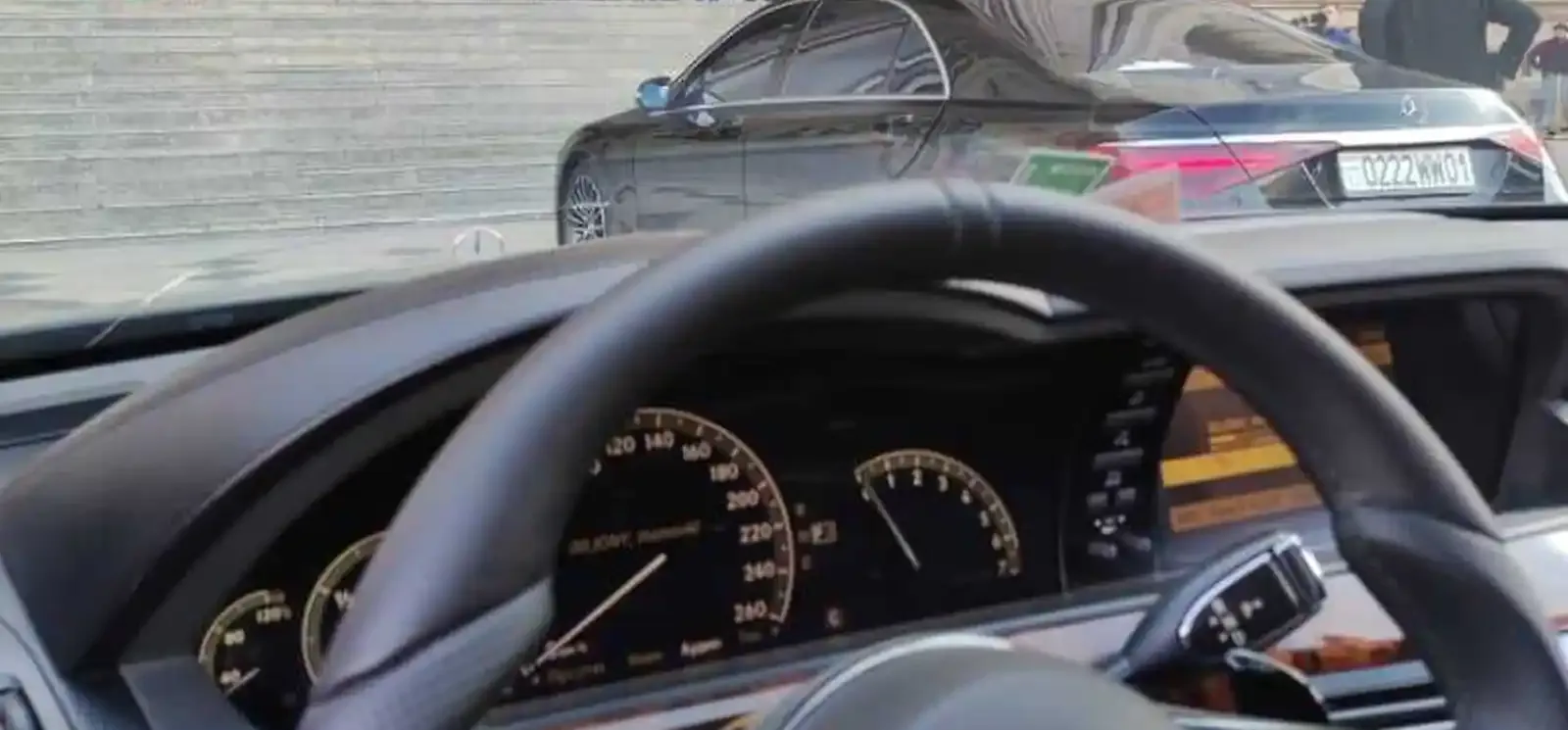 Руль от Mercedes-benz