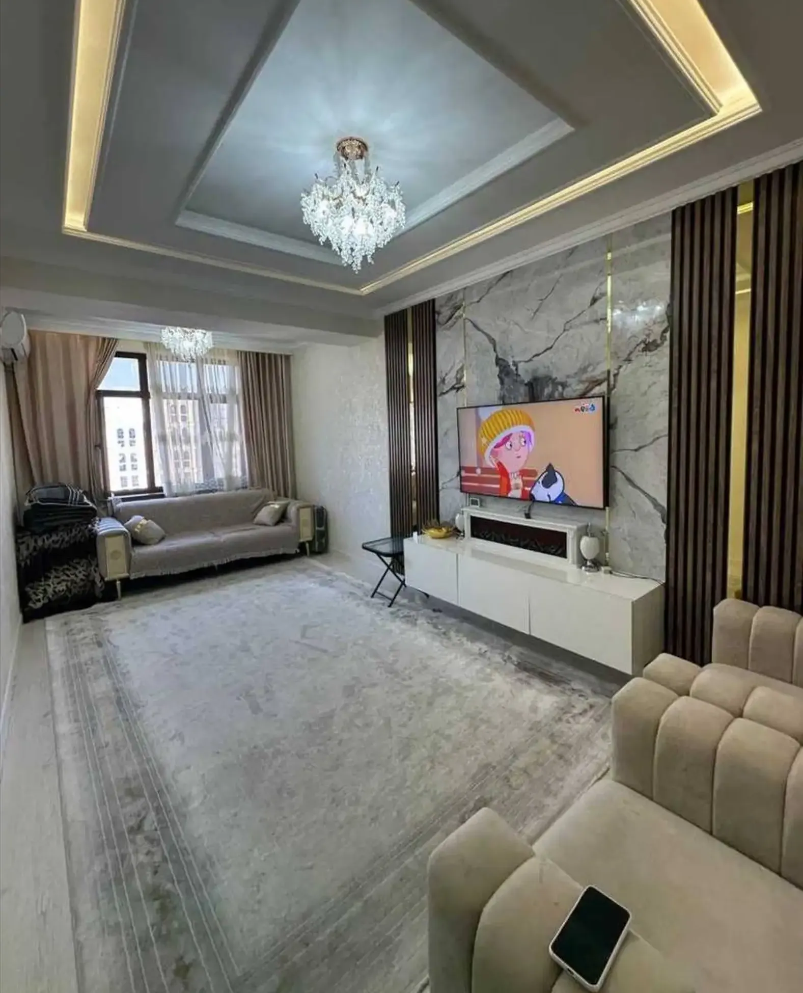 2-комн. квартира, 17 этаж, 70 м², Шохмансур