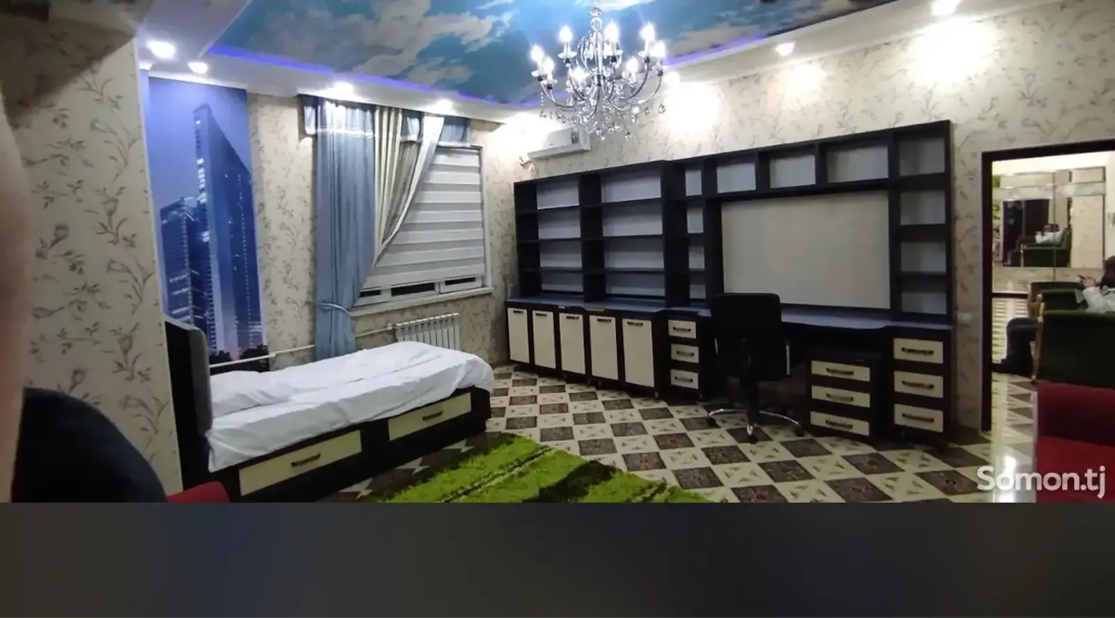 2-комн. квартира, 11 этаж, 95м², Исмоили Сомони