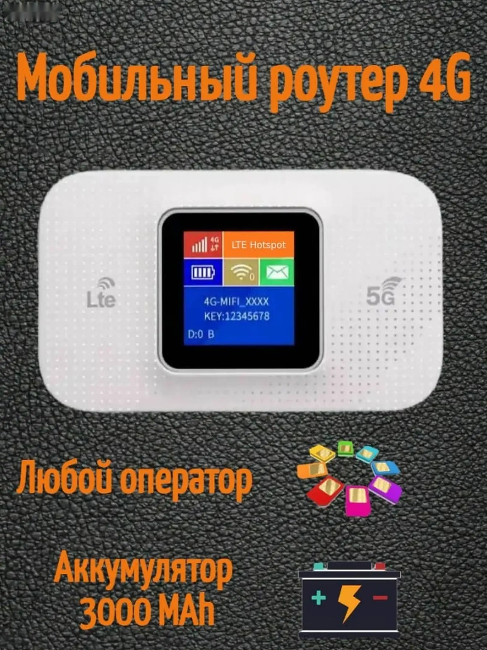Роутер карманный
